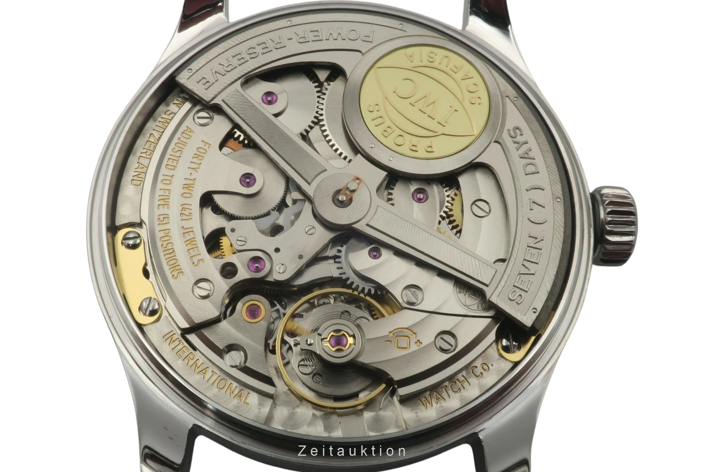 IWC Portugieser steel automatic men's watch IW500107 LP: 14000EUR  [2505581] - Image 15