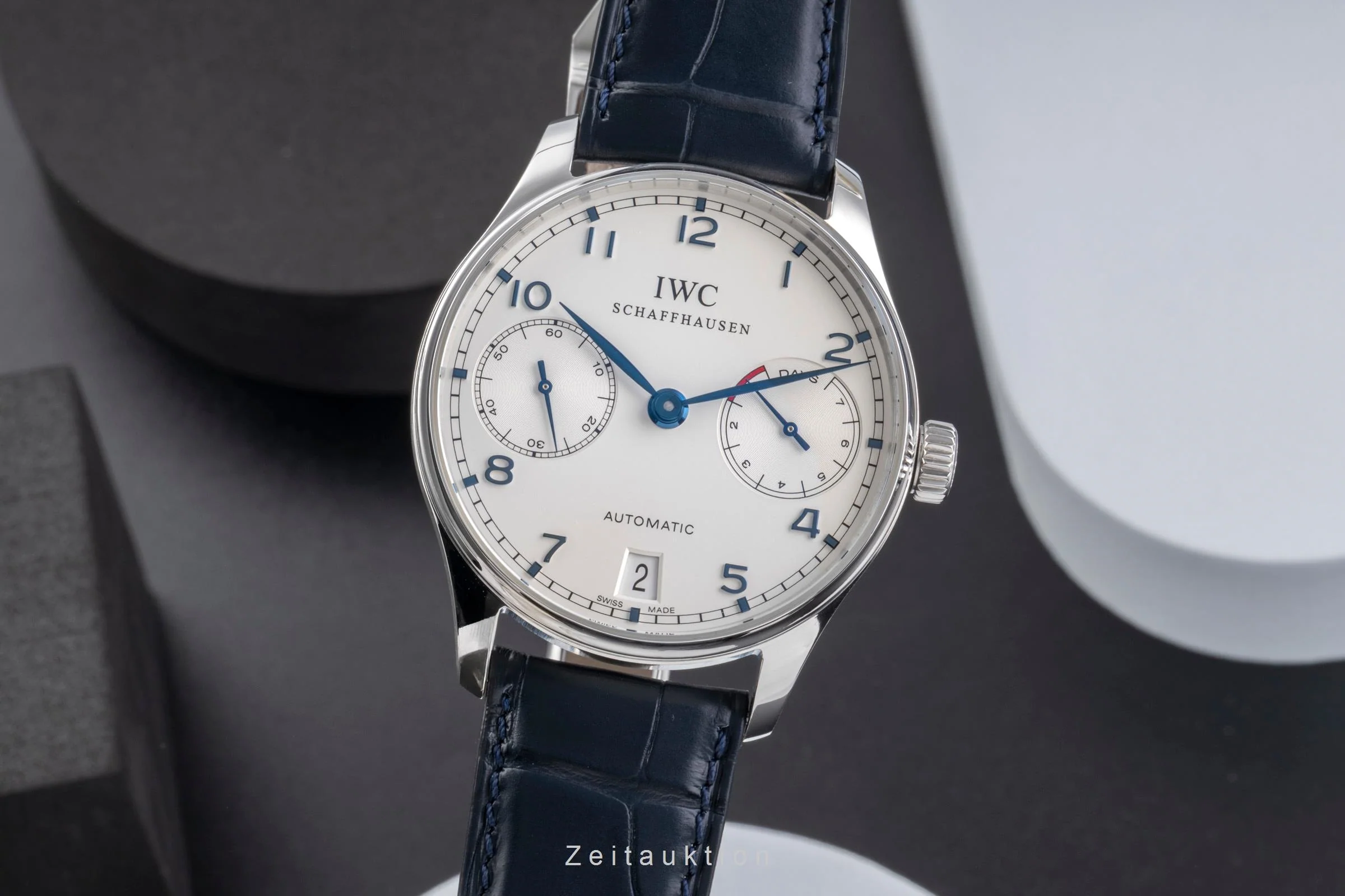 IWC Portugieser steel automatic men's watch IW500107 LP: 14000EUR  [2505581] - Image 2
