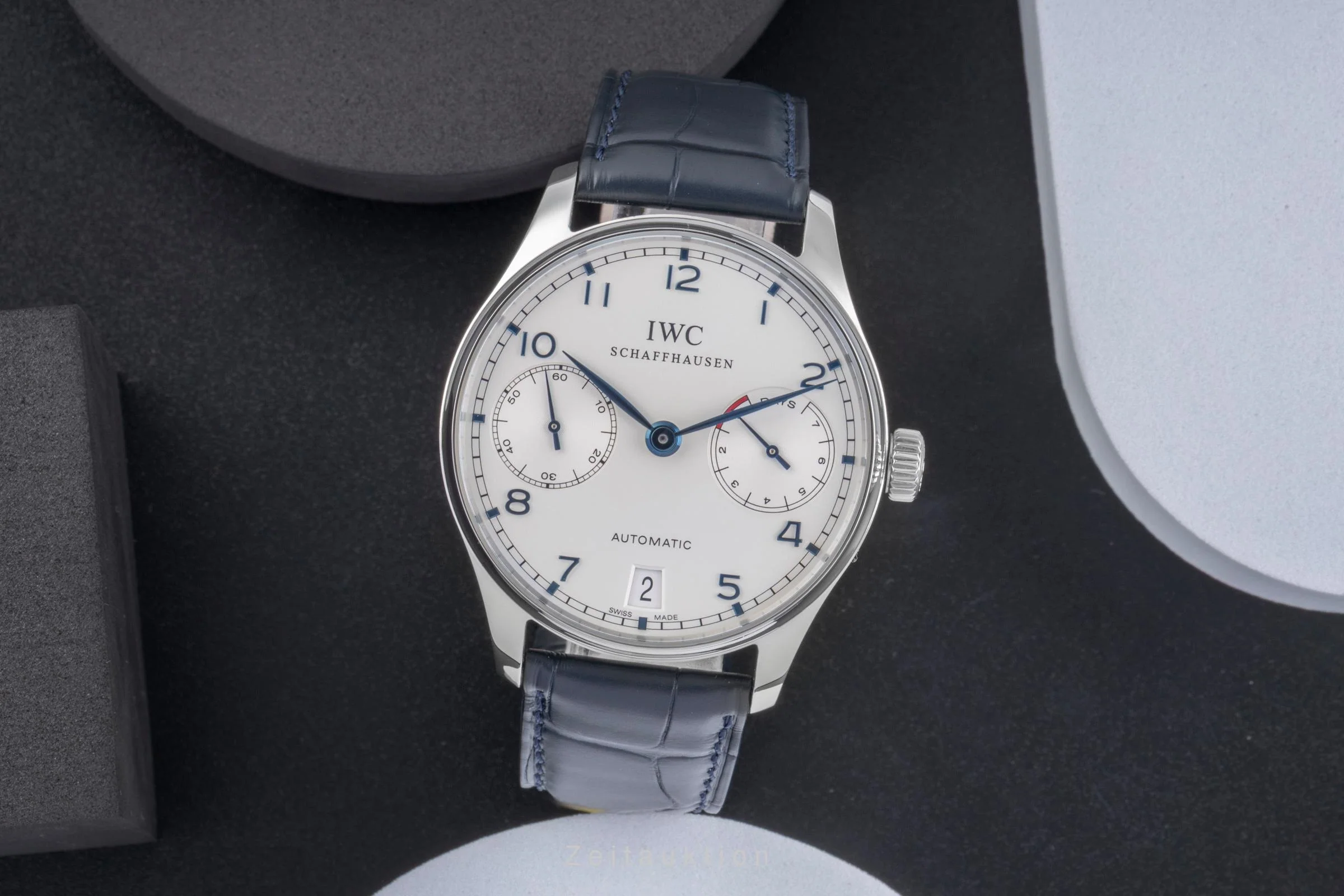 IWC Portugieser steel automatic men's watch IW500107 LP: 14000EUR  [2505581] - Image 4