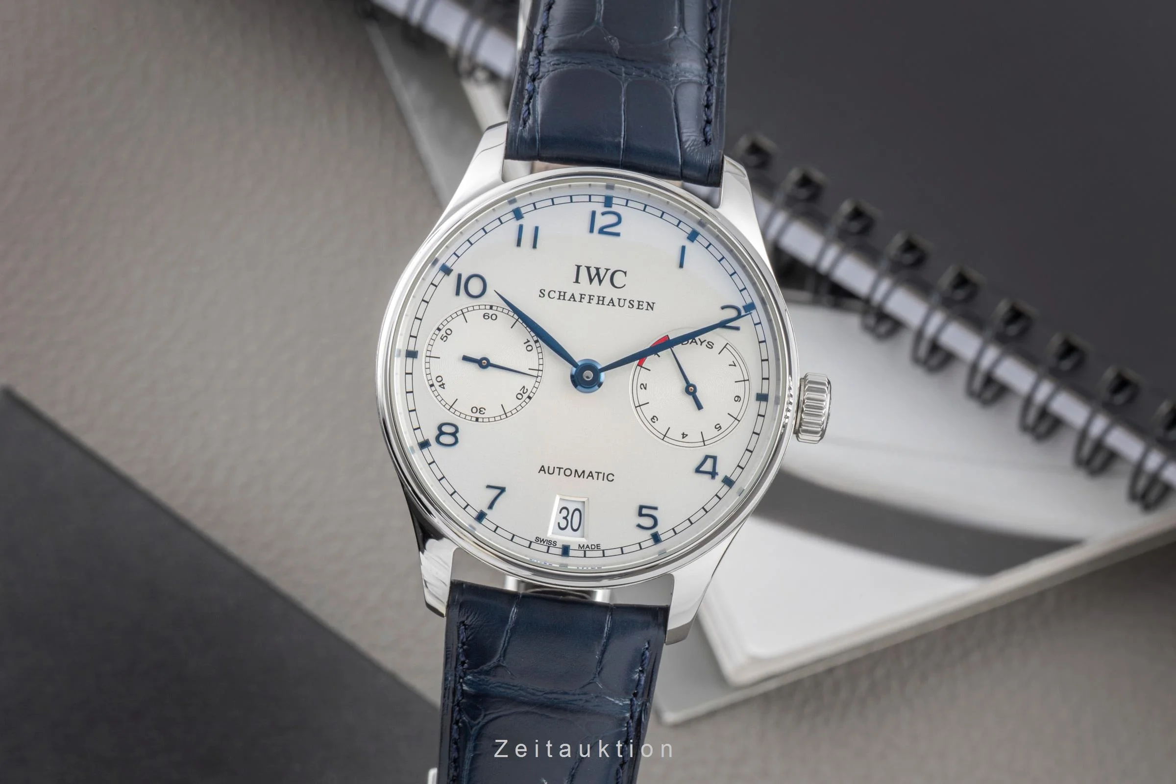 IWC Portugieser steel automatic men's watch IW500107 LP: 14000EUR  [2506210] - Image 2