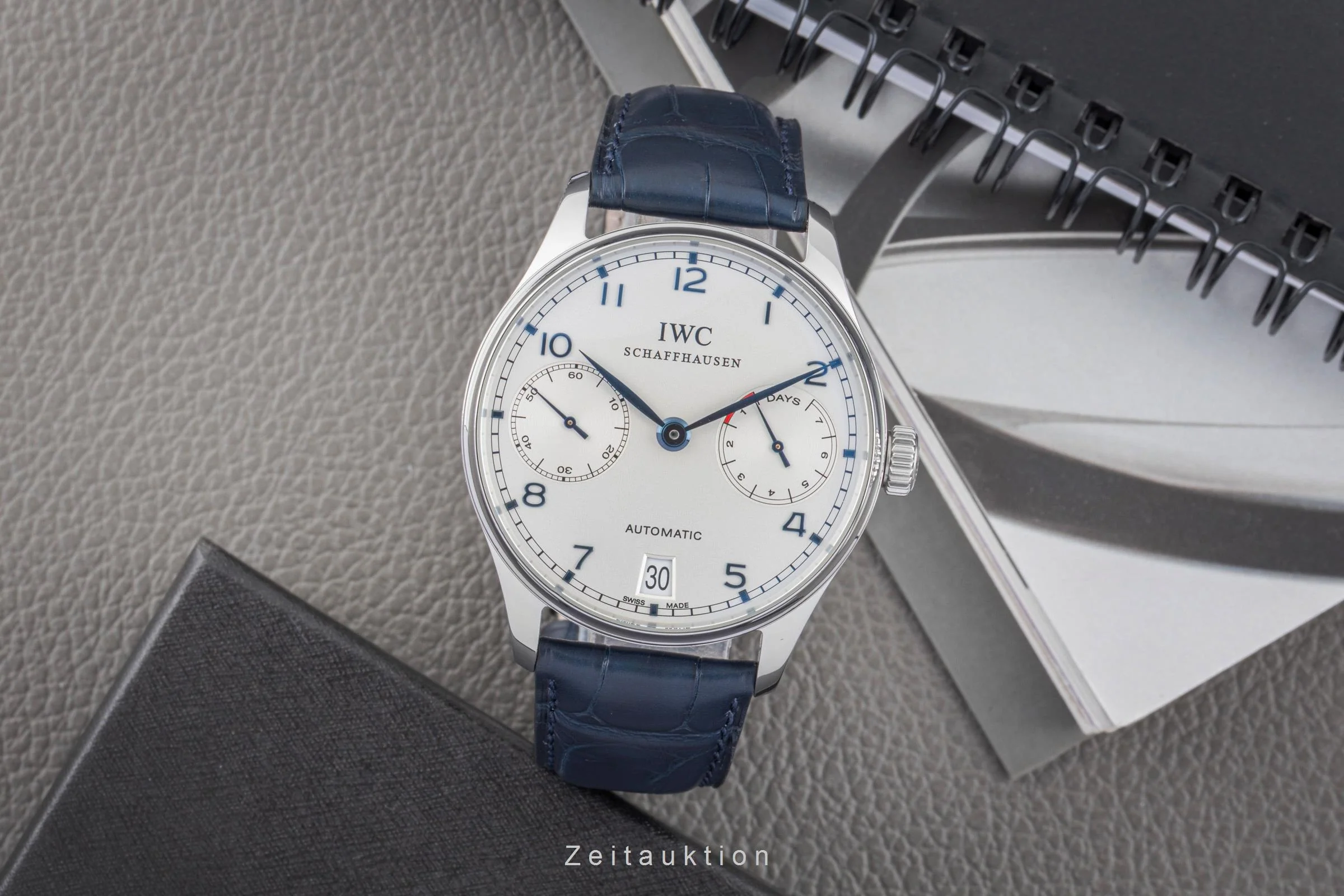 IWC Portugieser steel automatic men's watch IW500107 LP: 14000EUR  [2506210] - Image 4