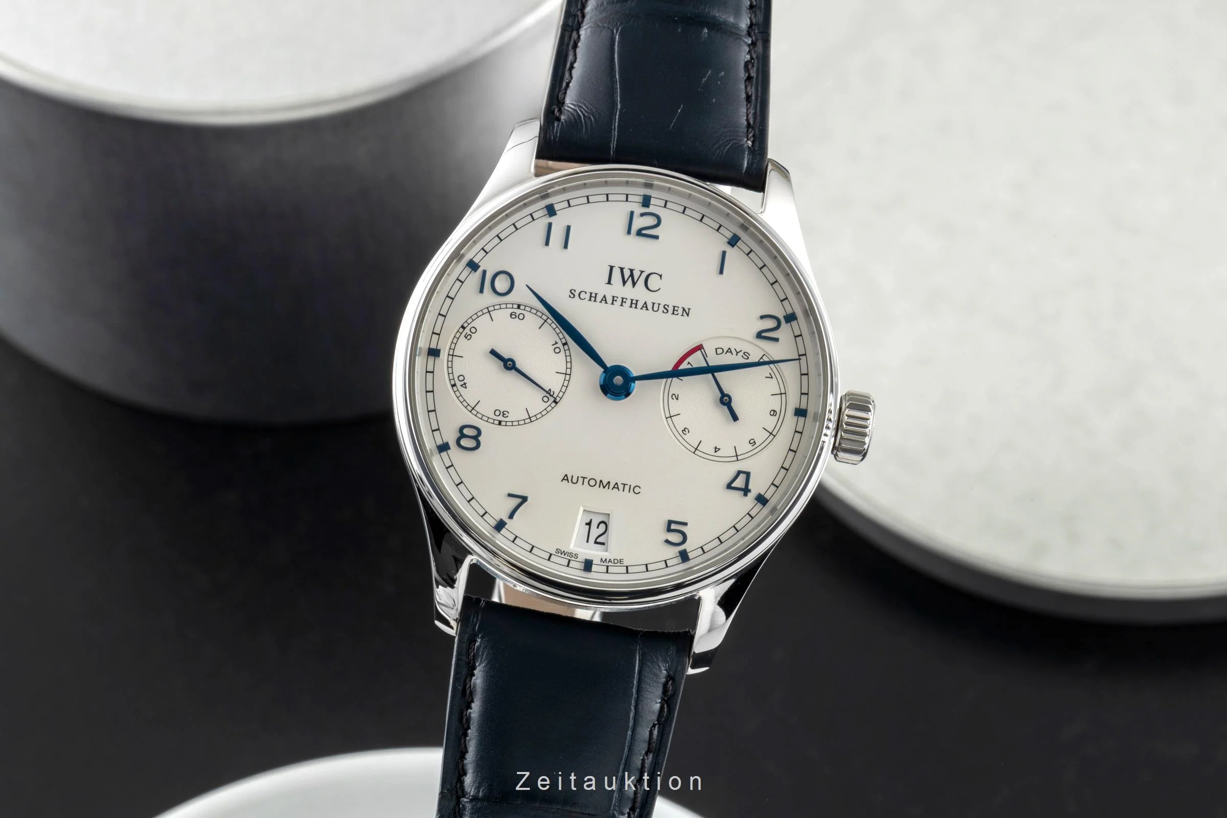 IWC Portugieser steel automatic men's watch IW500107 LP: 14000EUR  [2600805] - Image 2