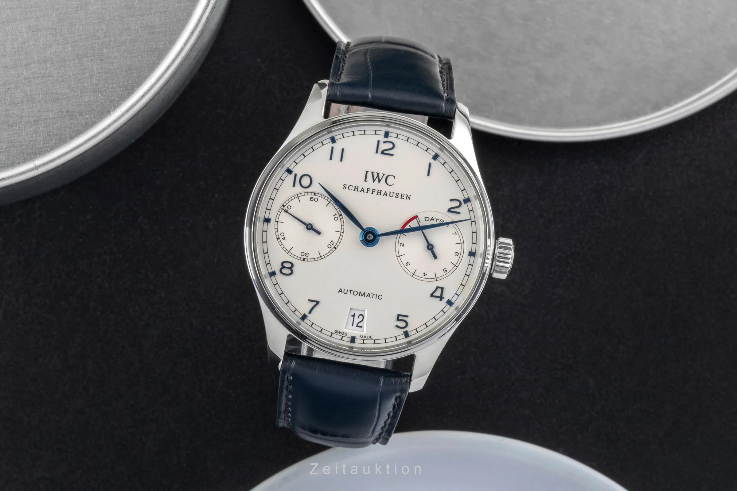 IWC Portugieser steel automatic men's watch IW500107 LP: 14000EUR  [2600805] - Image 4