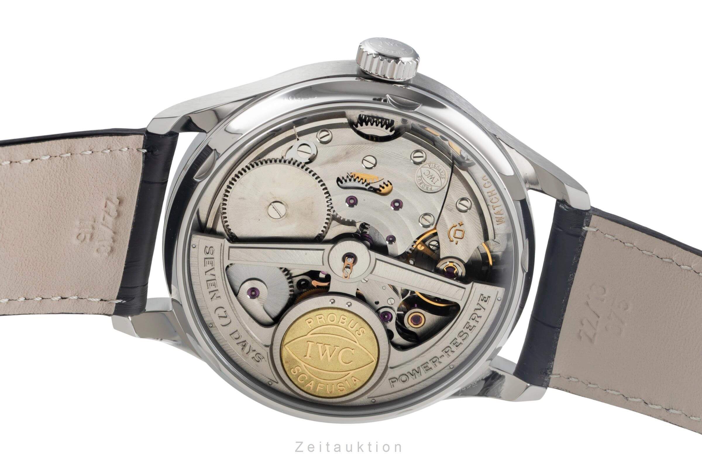 IWC Portugieser steel automatic men's watch IW500109 LP: 14000EUR  [2500657] - Image 10