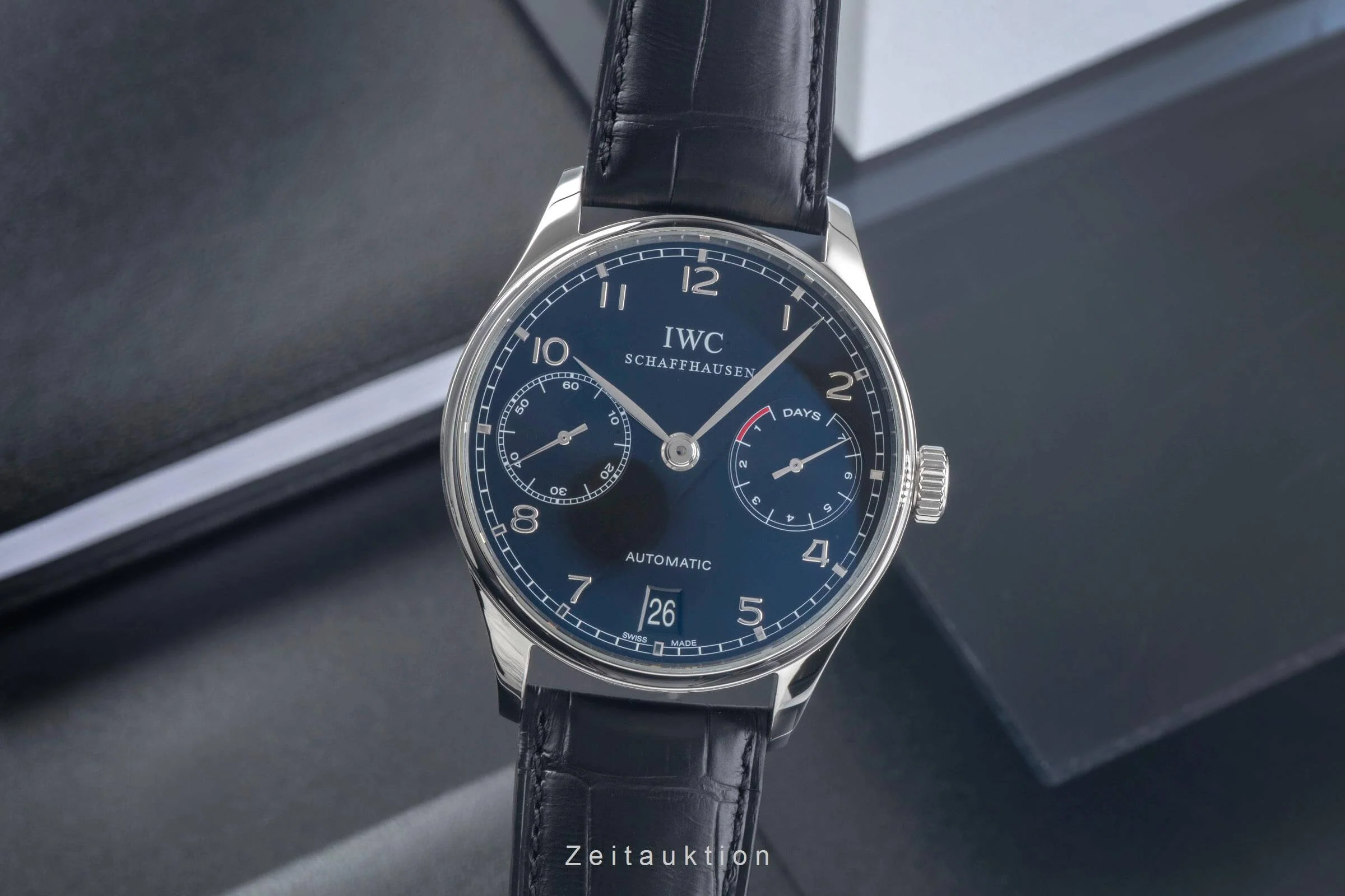 IWC Portugieser steel automatic men's watch IW500109 LP: 14000EUR  [2500657] - Image 2