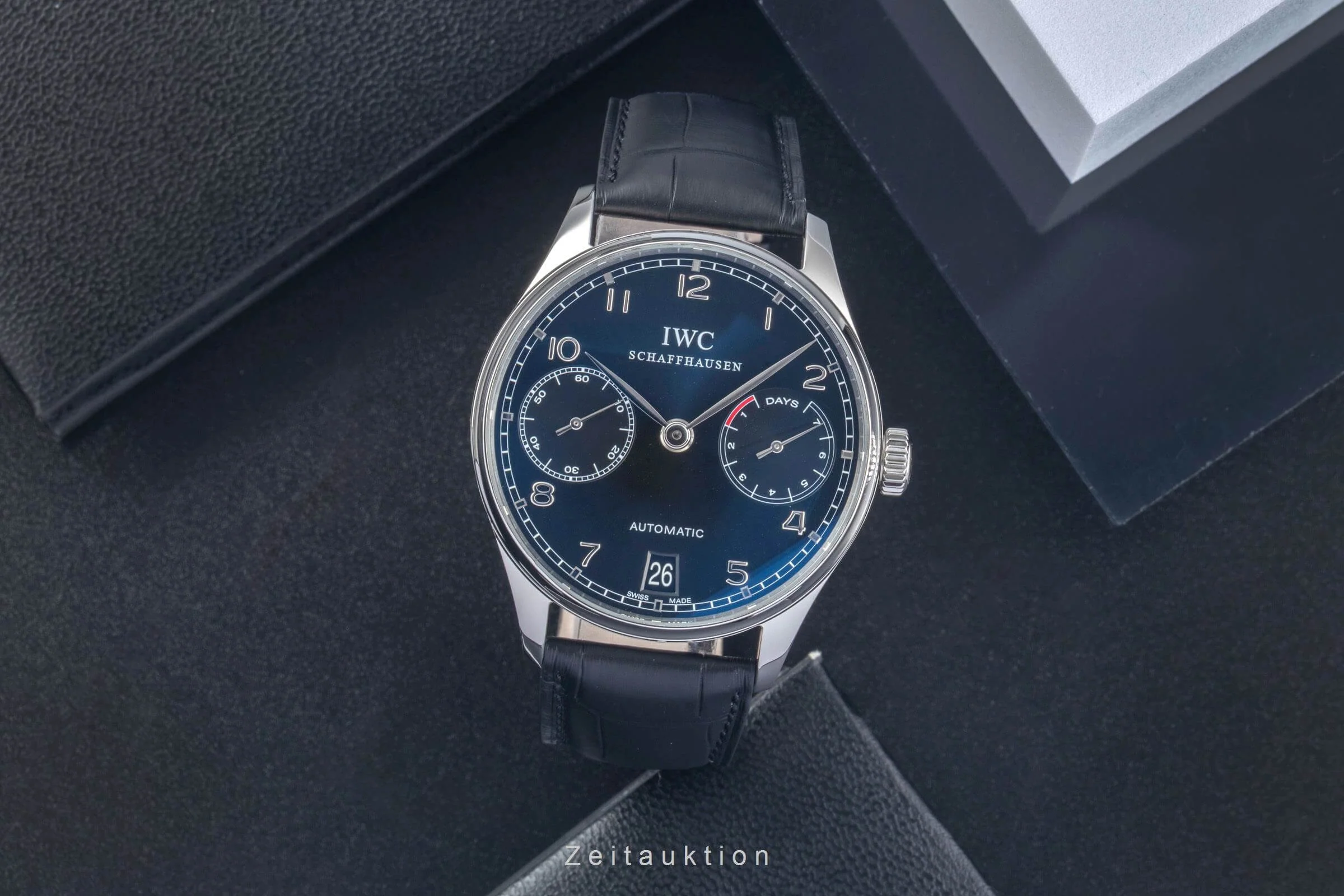 IWC Portugieser steel automatic men's watch IW500109 LP: 14000EUR  [2500657] - Image 4
