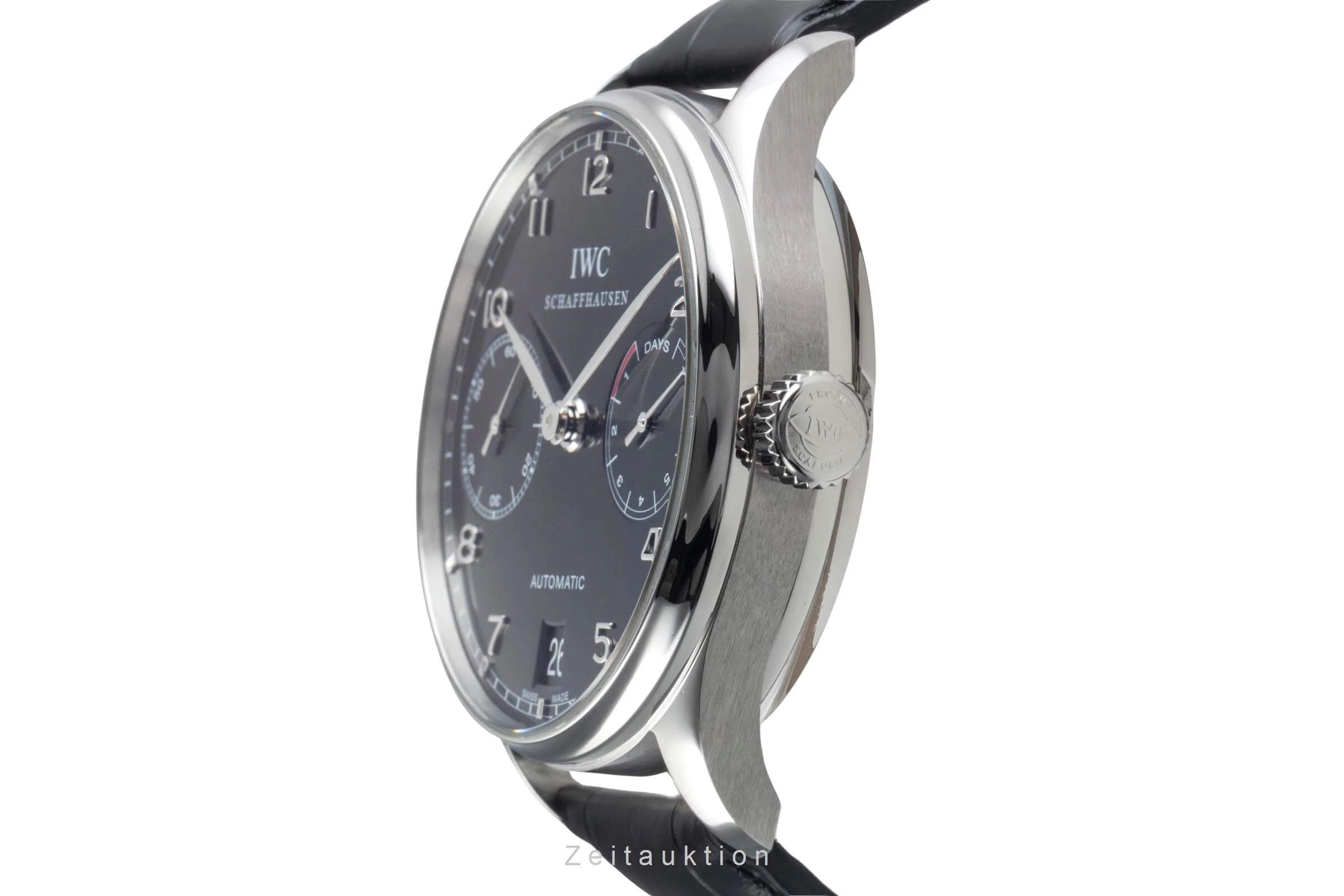 IWC Portugieser steel automatic men's watch IW500109 LP: 14000EUR  [2500657] - Image 7