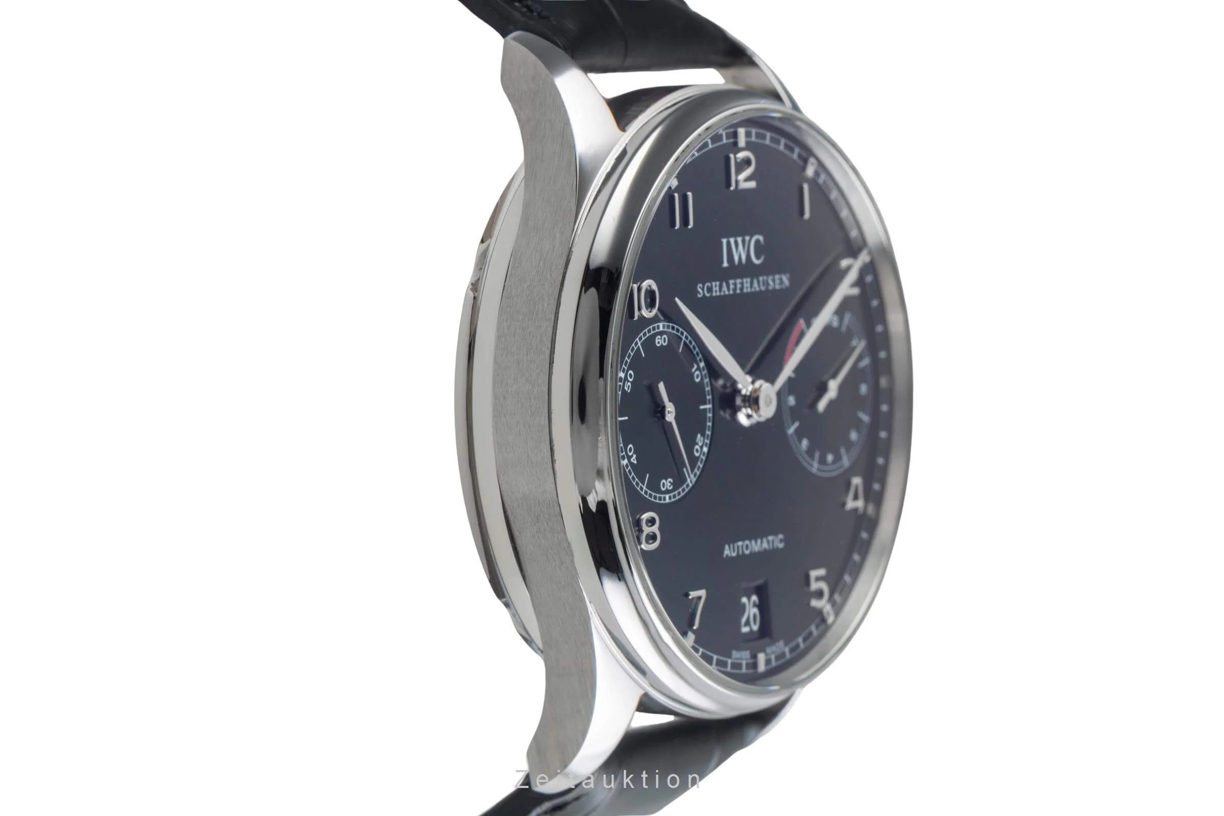 IWC Portugieser steel automatic men's watch IW500109 LP: 14000EUR  [2500657] - Image 8
