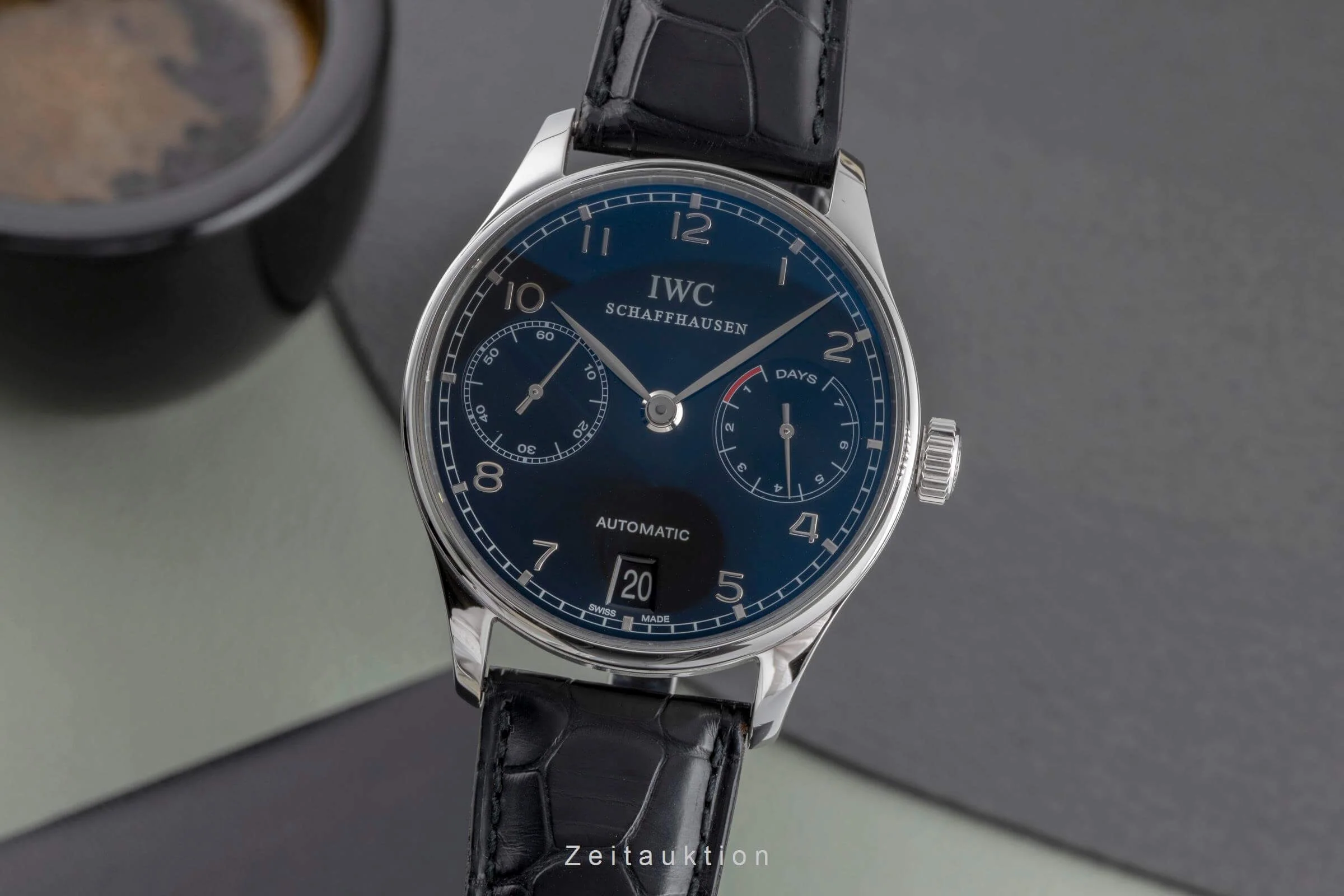 IWC Portugieser steel automatic men's watch IW500109 LP: 14000EUR  [2502386] - Image 2