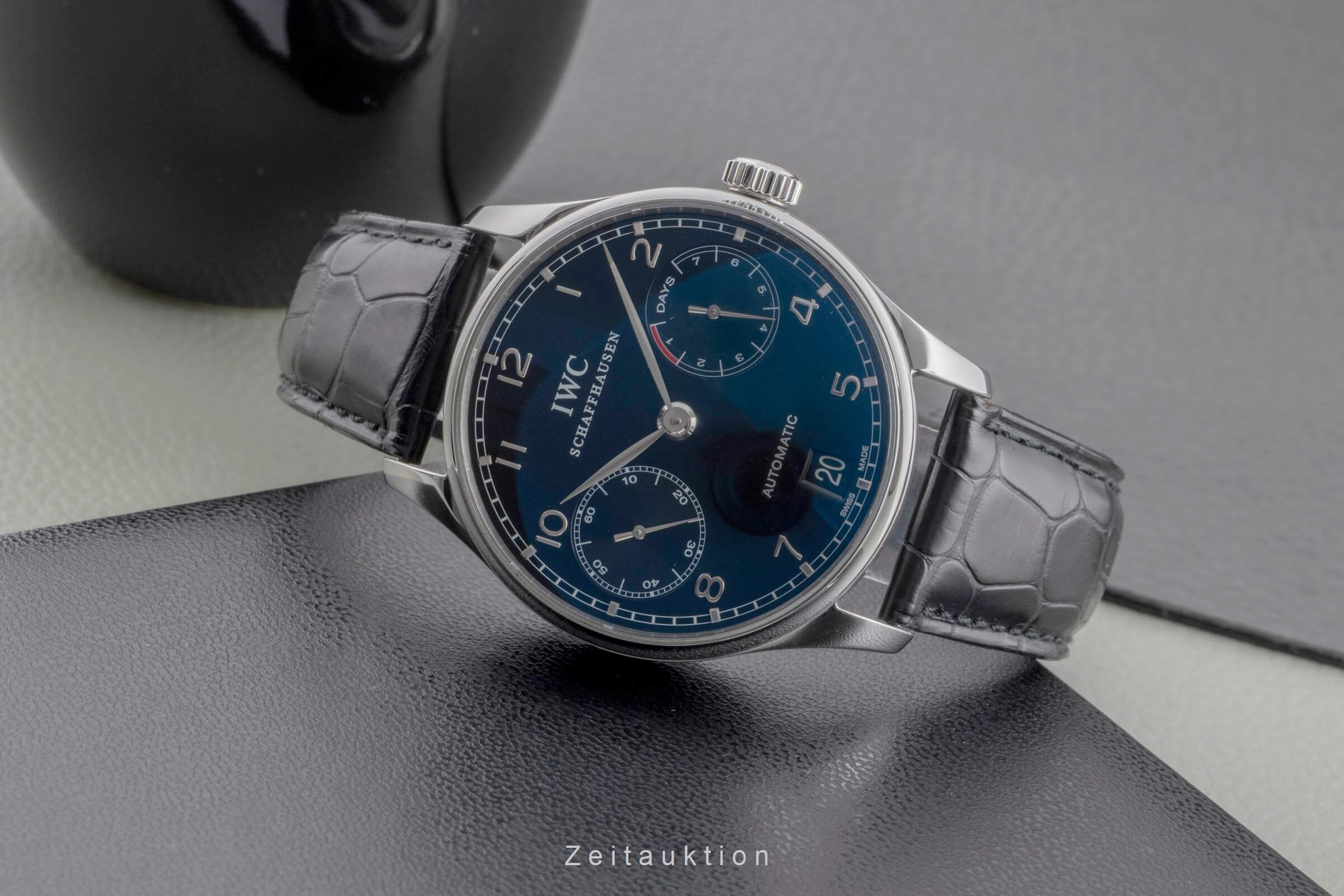 IWC Portugieser steel automatic men's watch IW500109 LP: 14000EUR  [2502386] - Image 3