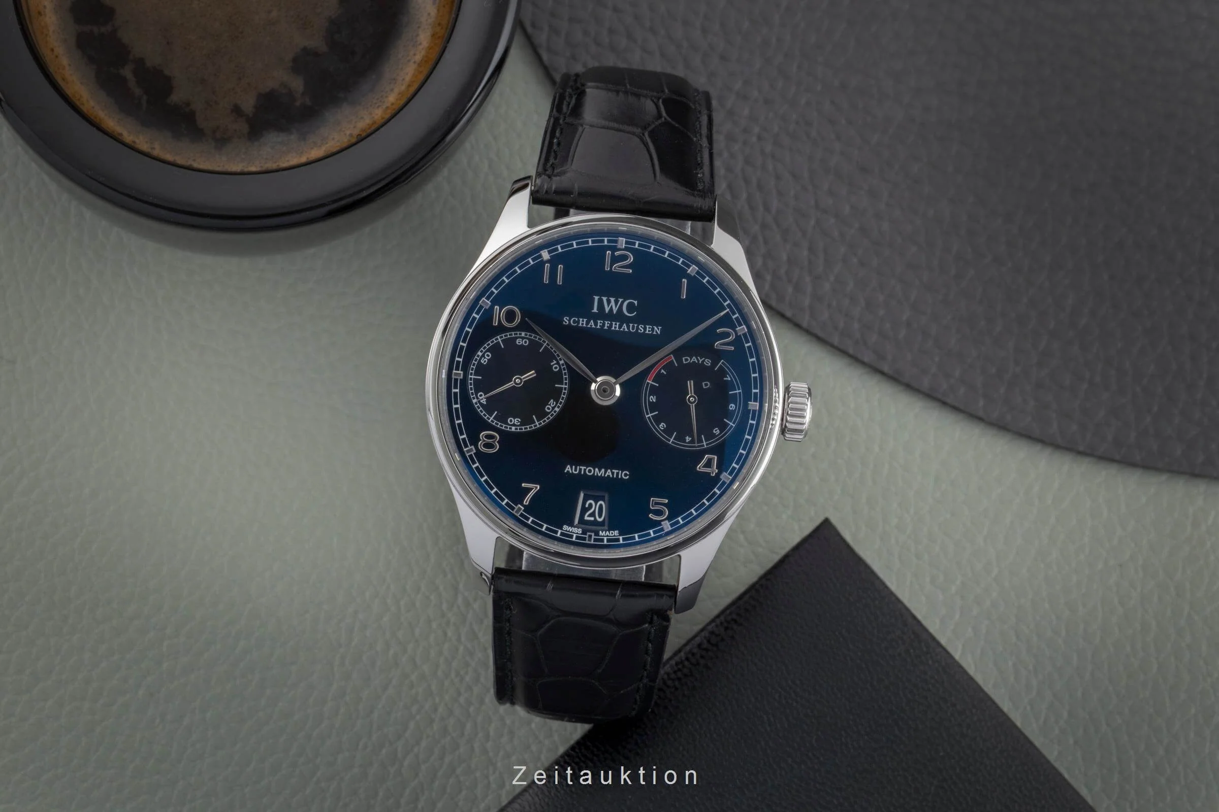 IWC Portugieser steel automatic men's watch IW500109 LP: 14000EUR  [2502386] - Image 4
