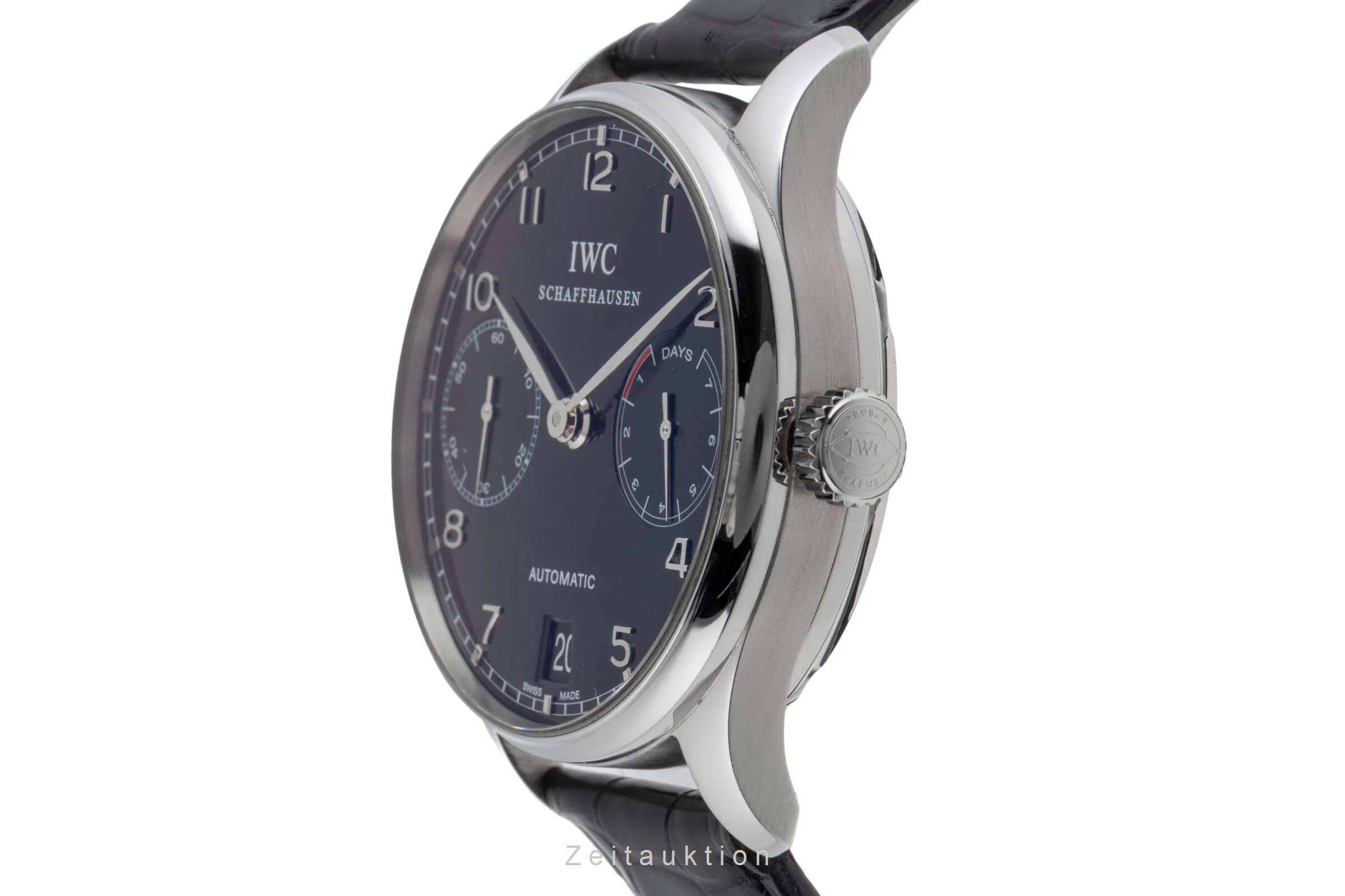 IWC Portugieser steel automatic men's watch IW500109 LP: 14000EUR  [2502386] - Image 7