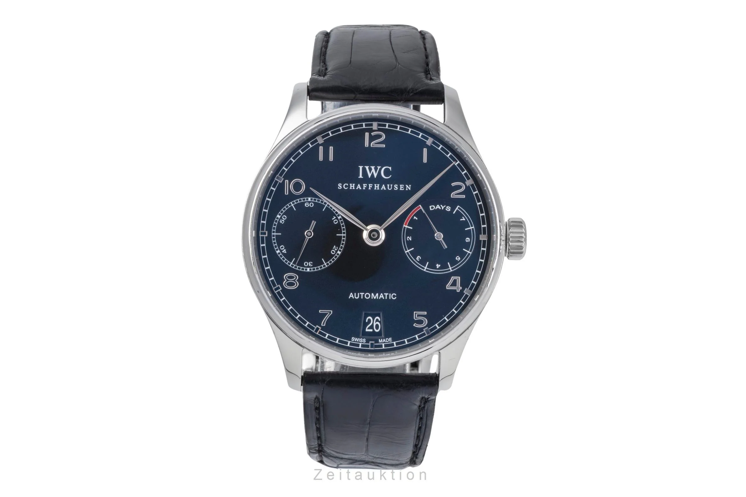IWC Portugieser steel automatic men's watch IW500109 LP: 14000EUR  [2505733] - Image 5