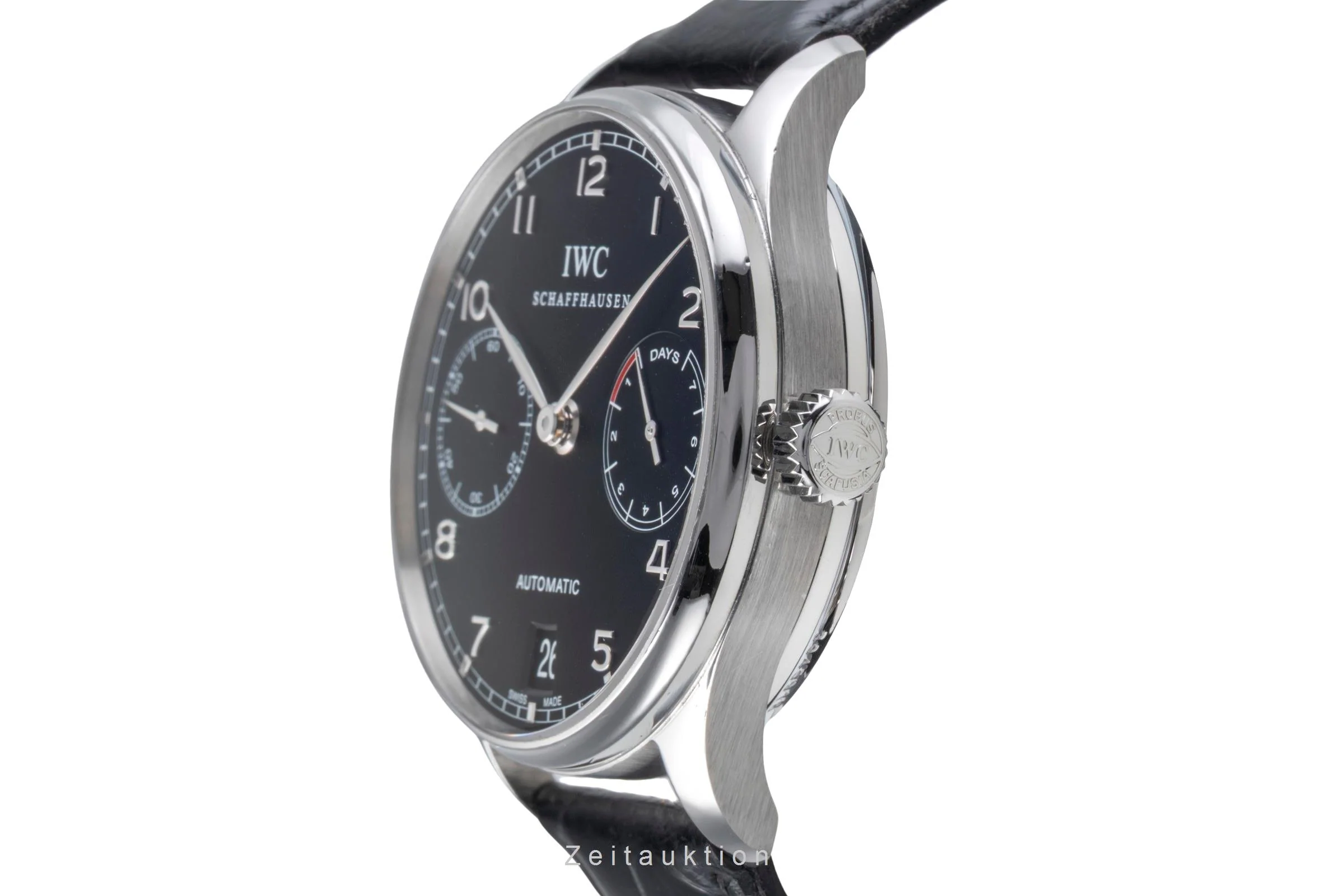 IWC Portugieser steel automatic men's watch IW500109 LP: 14000EUR  [2505733] - Image 7