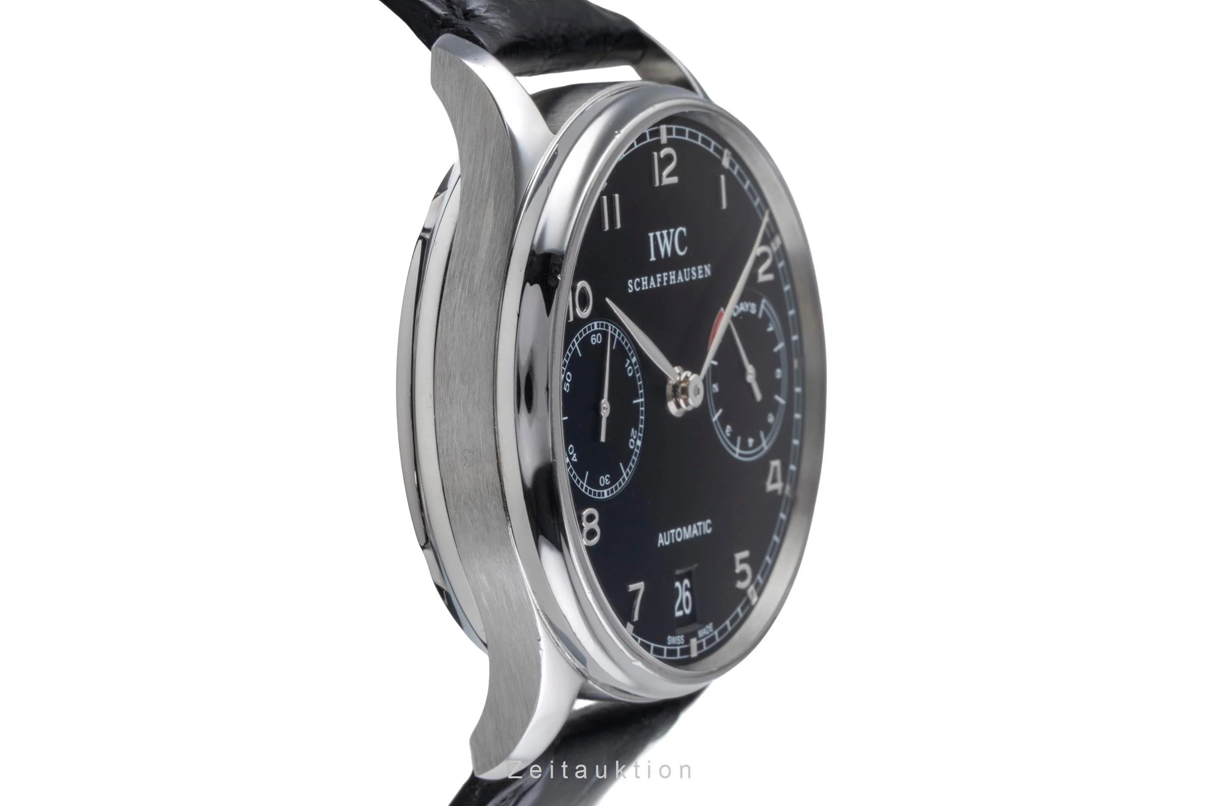 IWC Portugieser steel automatic men's watch IW500109 LP: 14000EUR  [2505733] - Image 8