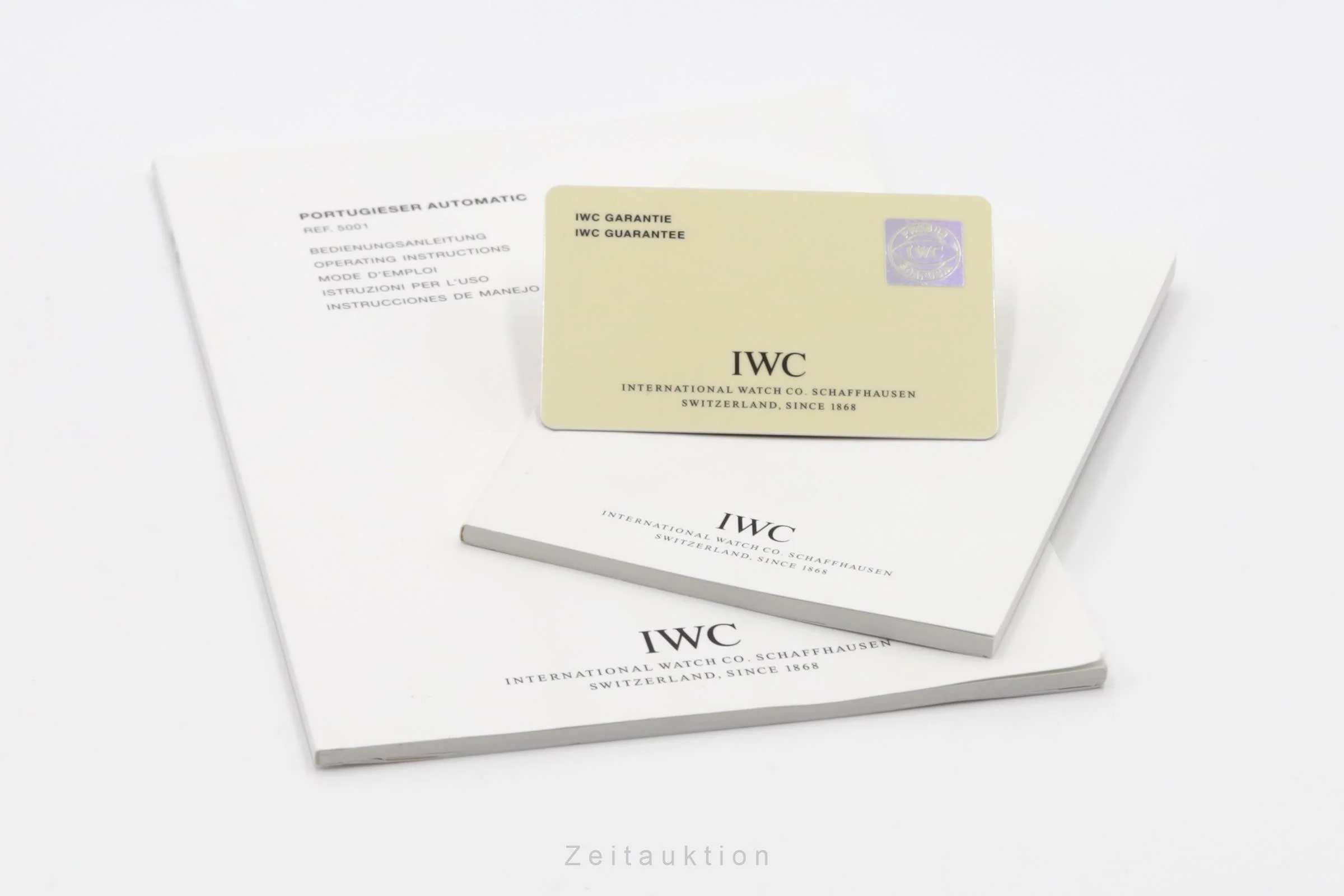 IWC Portugieser steel automatic men's watch IW500114 LP: 13300EUR  [2304582] - Image 12
