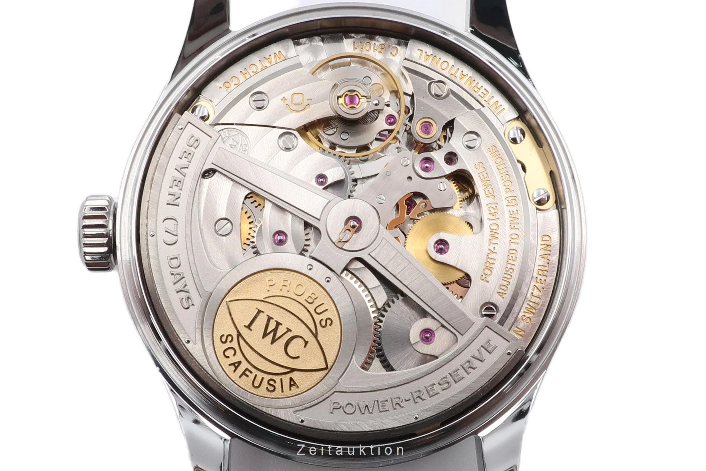 IWC Portugieser steel automatic men's watch IW500114 LP: 13300EUR  [2304582] - Image 15