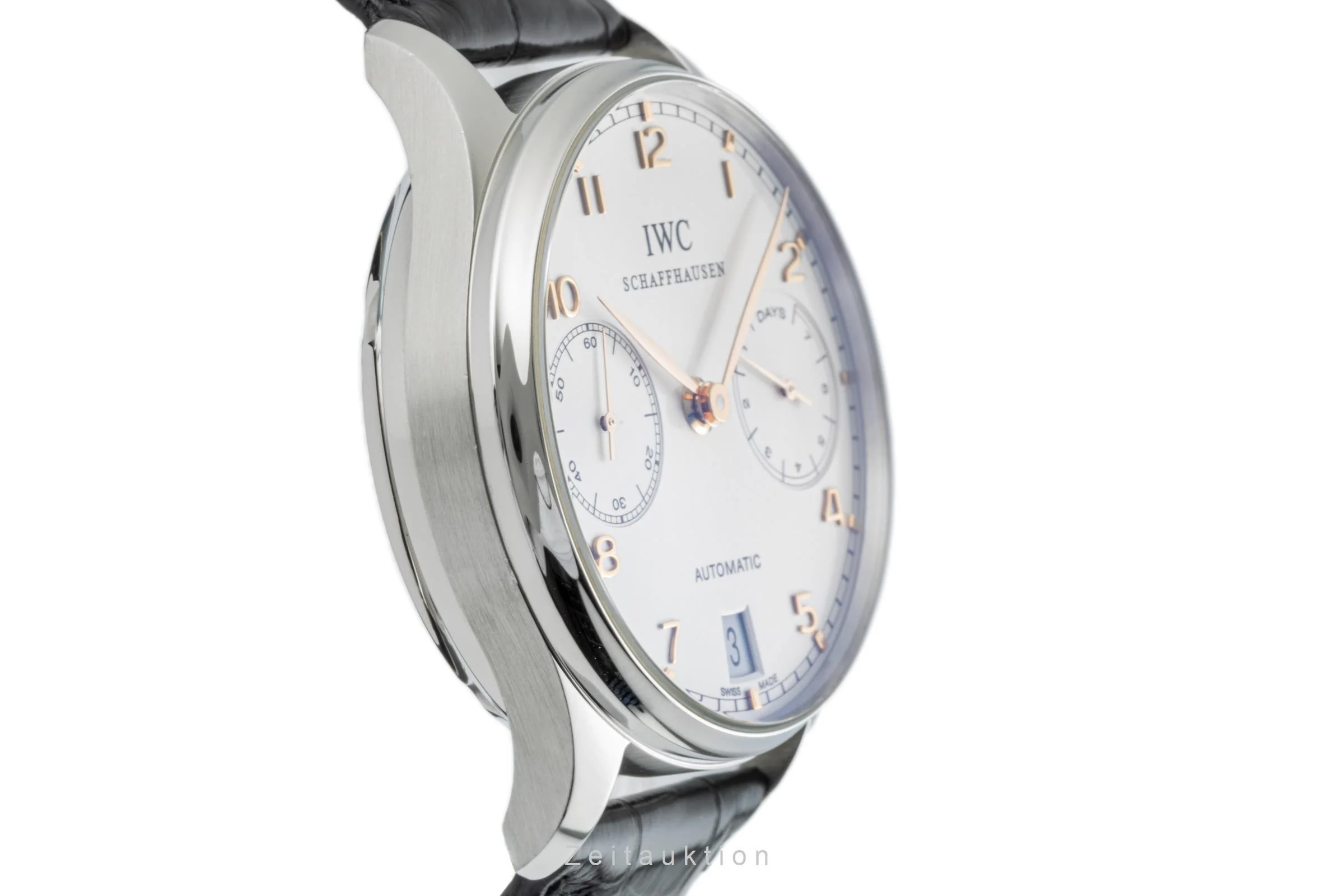 IWC Portugieser steel automatic men's watch IW500114 LP: 13300EUR  [2304582] - Image 7