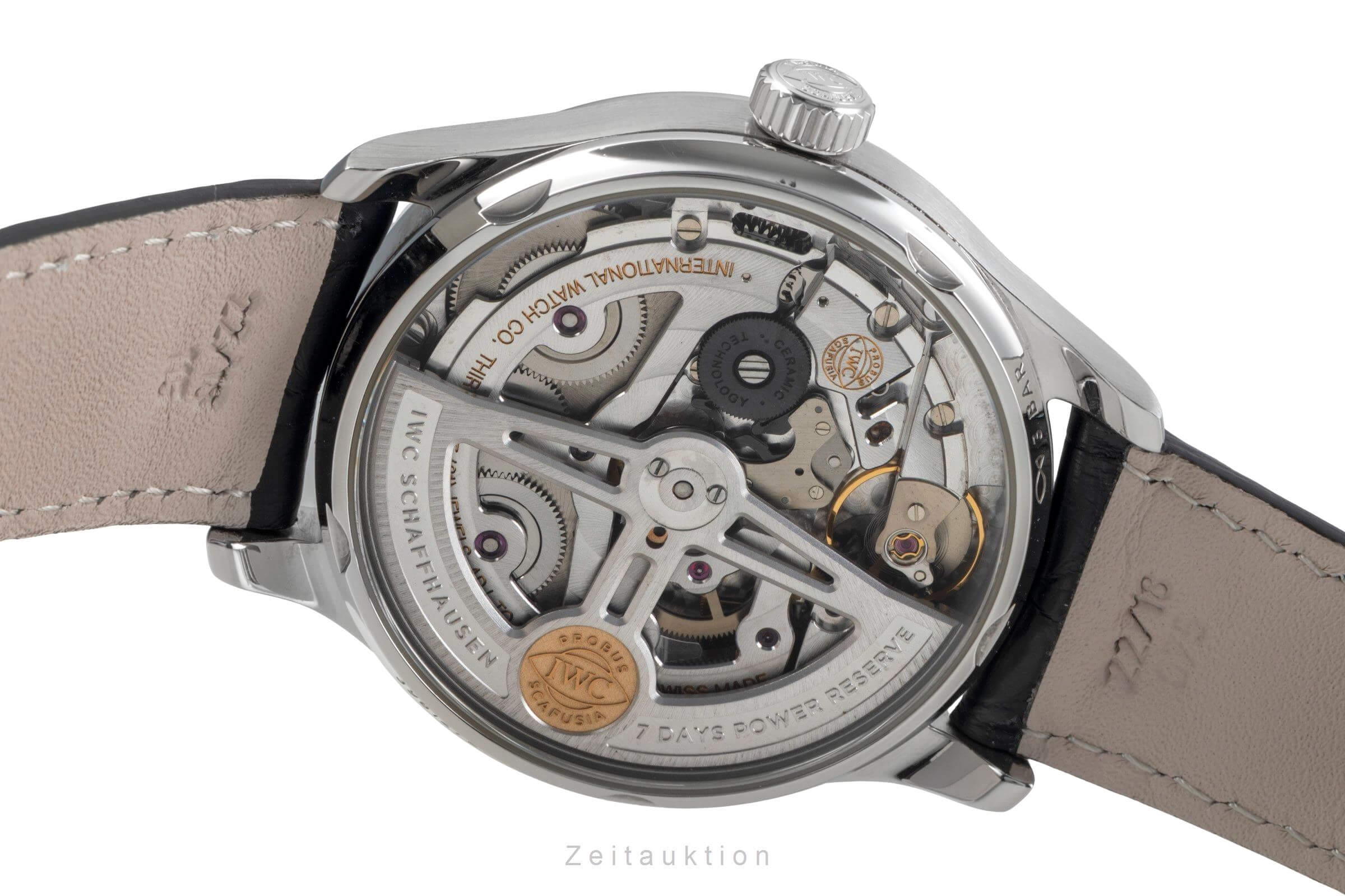 IWC Portugieser steel automatic men's watch IW500704 LP: 14000EUR  [2501367] - Image 10