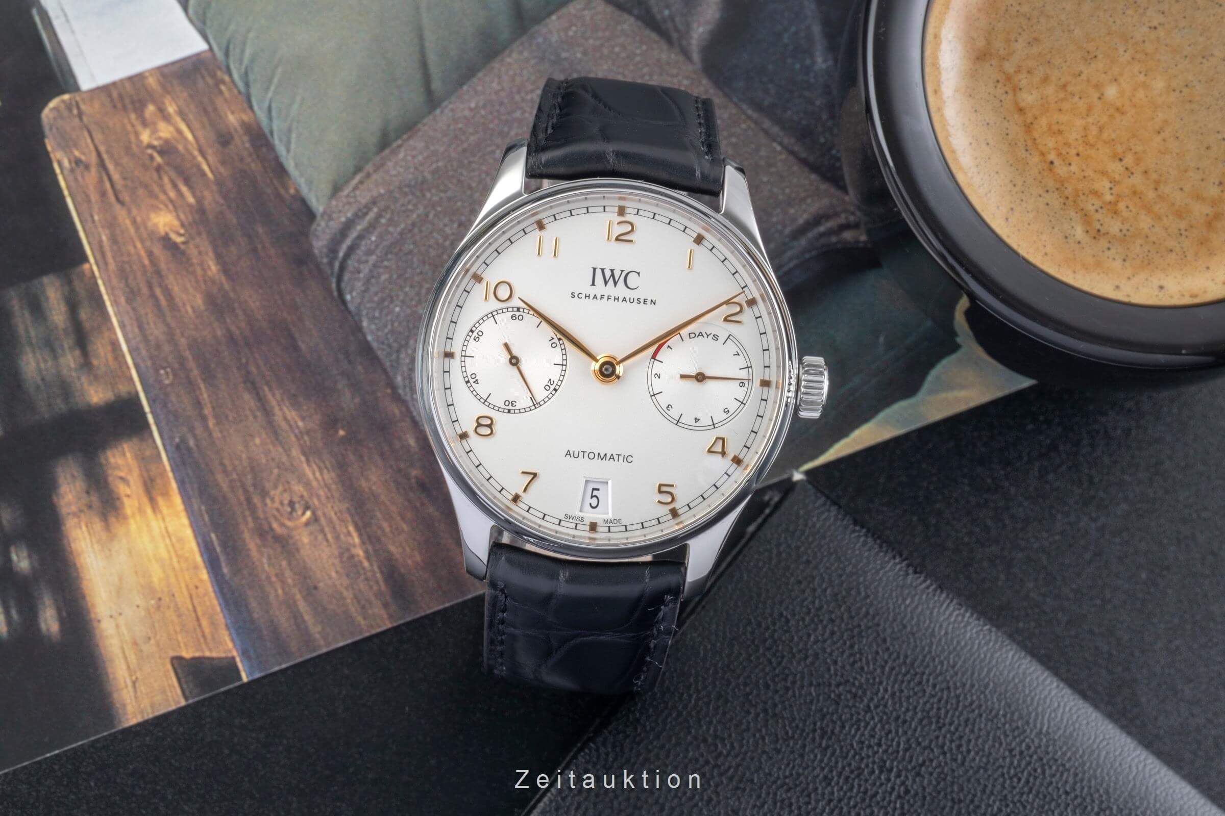 IWC Portugieser steel automatic men's watch IW500704 LP: 14000EUR  [2501367] - Image 4