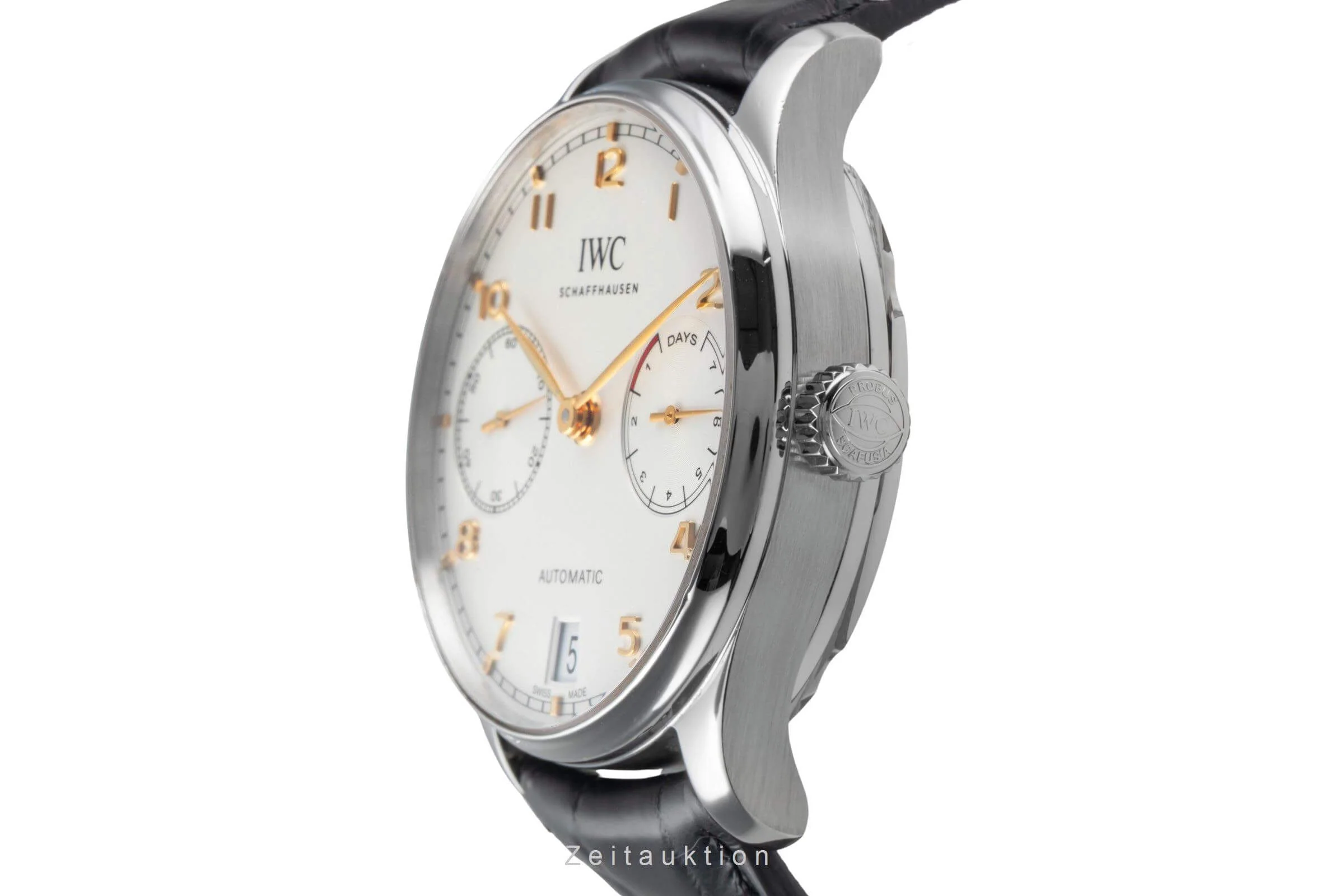 IWC Portugieser steel automatic men's watch IW500704 LP: 14000EUR  [2501367] - Image 7