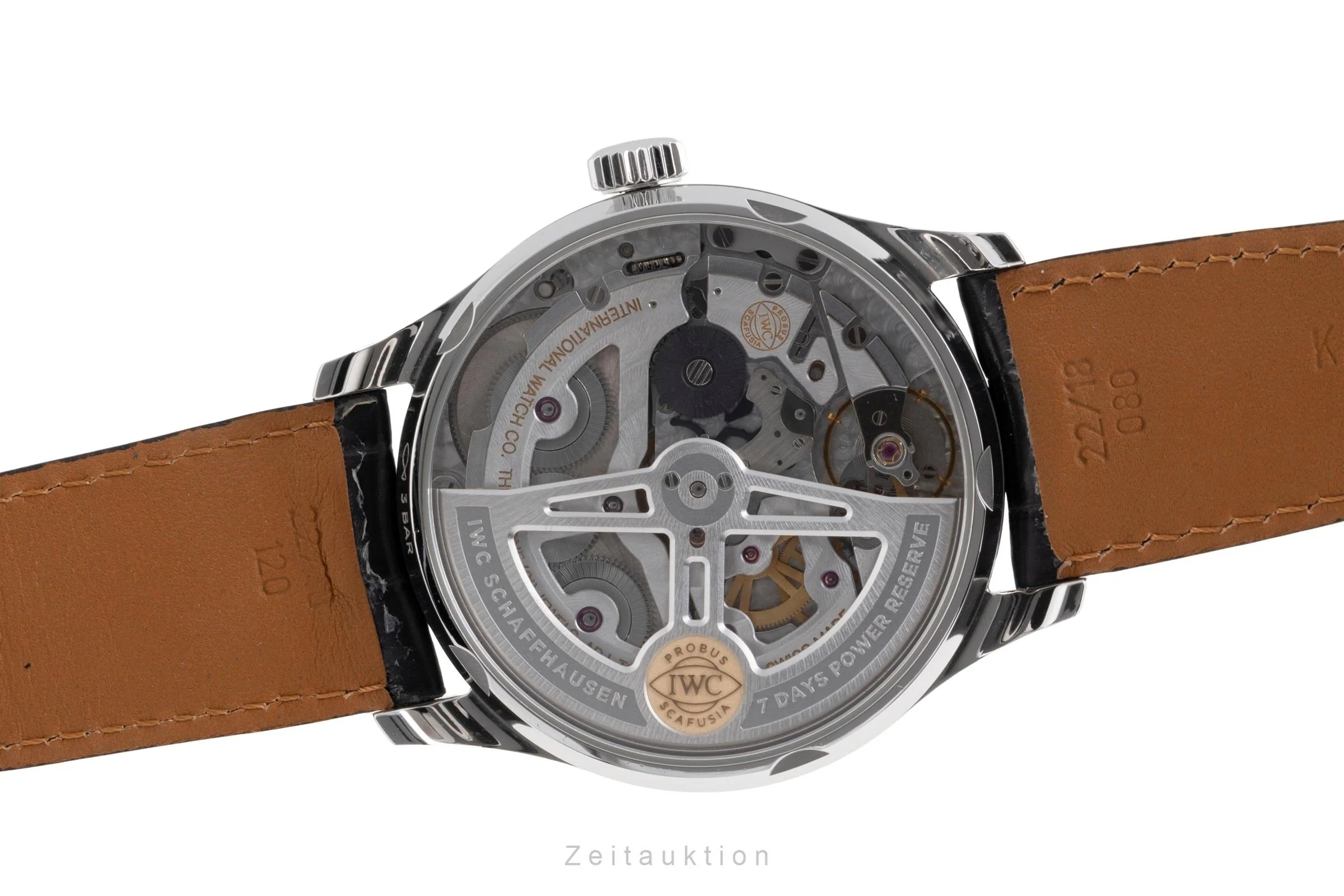 IWC Portugieser steel automatic men's watch IW500704 LP: 14000EUR  [2502735] - Image 11