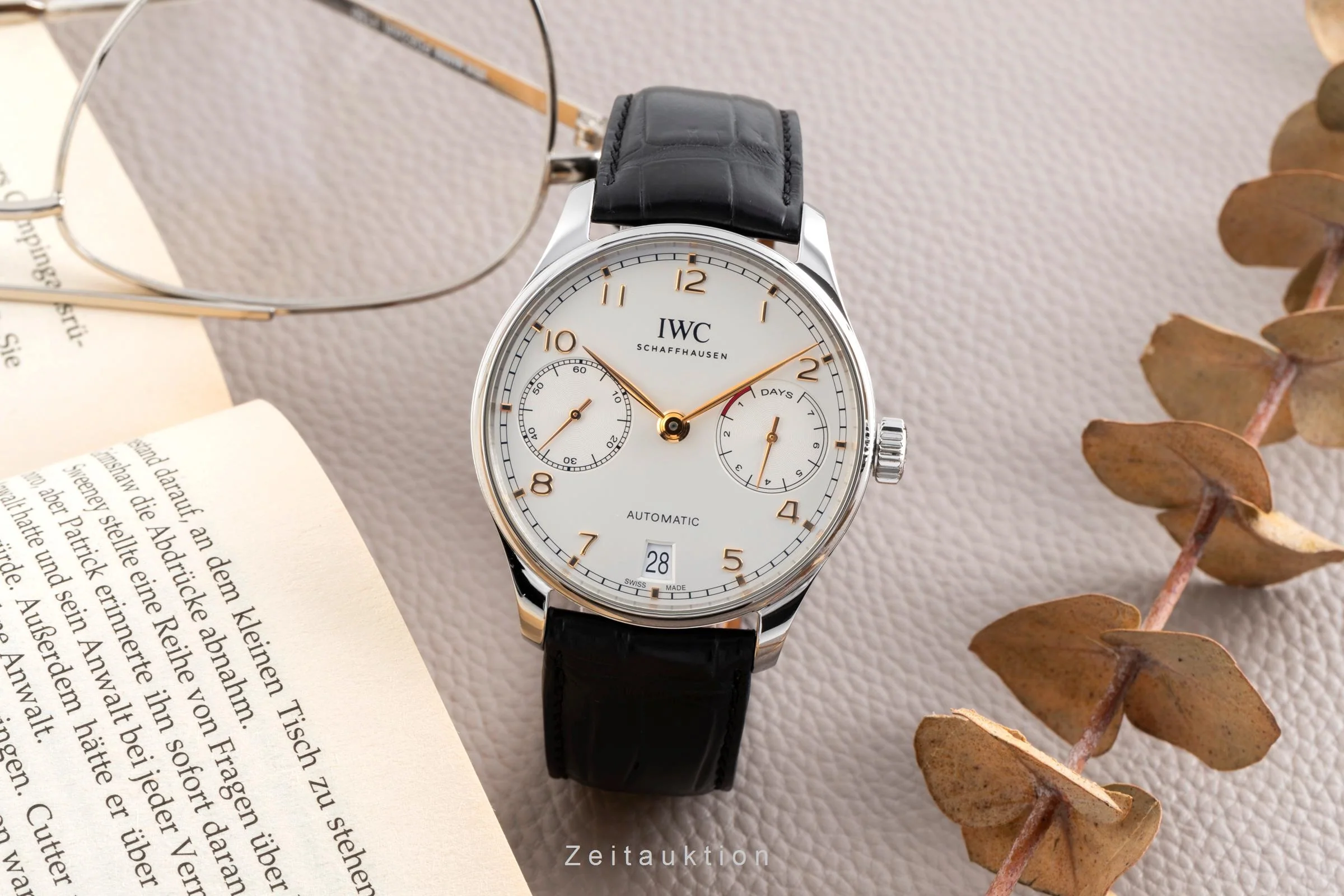 IWC Portugieser steel automatic men's watch IW500704 LP: 14000EUR  [2502735] - Image 4