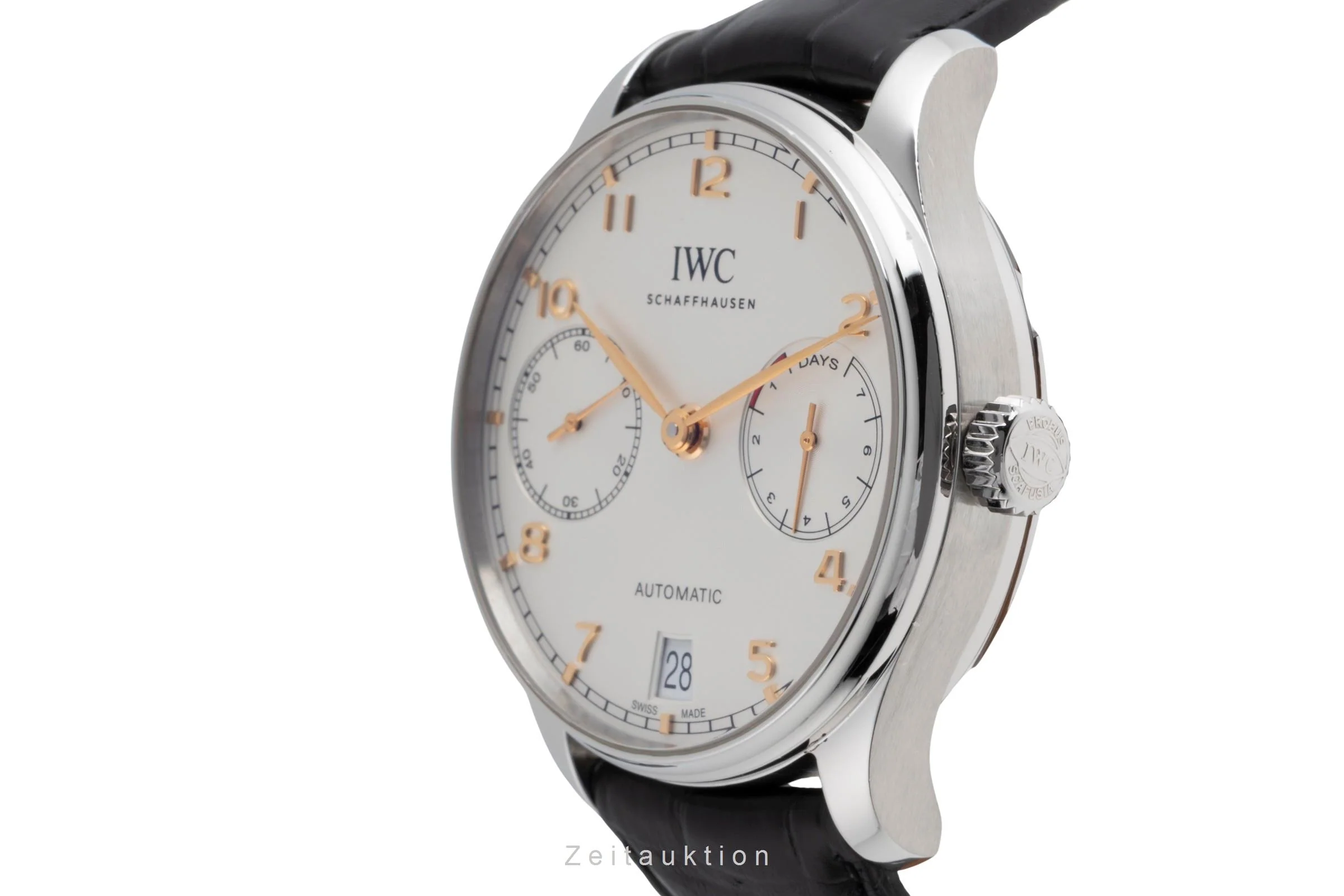 IWC Portugieser steel automatic men's watch IW500704 LP: 14000EUR  [2502735] - Image 7