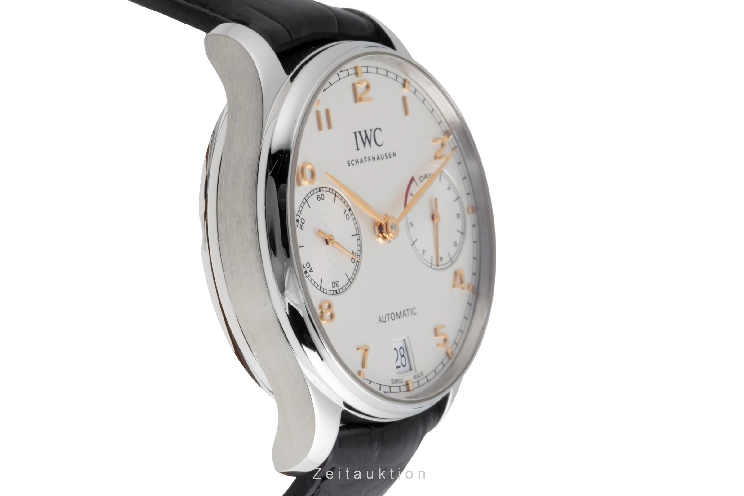 IWC Portugieser steel automatic men's watch IW500704 LP: 14000EUR  [2502735] - Image 8