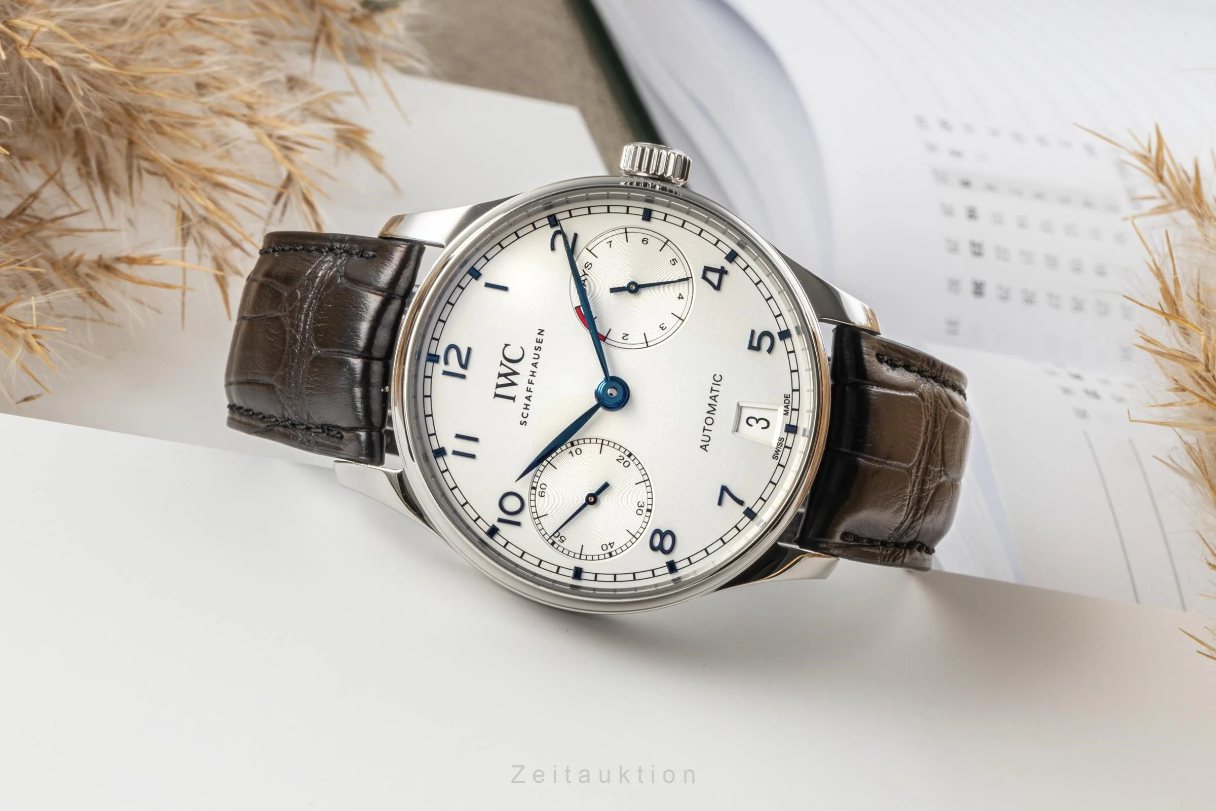 IWC Portugieser steel automatic men's watch IW500705 LP: 12800EUR  [2300558] - Image 2