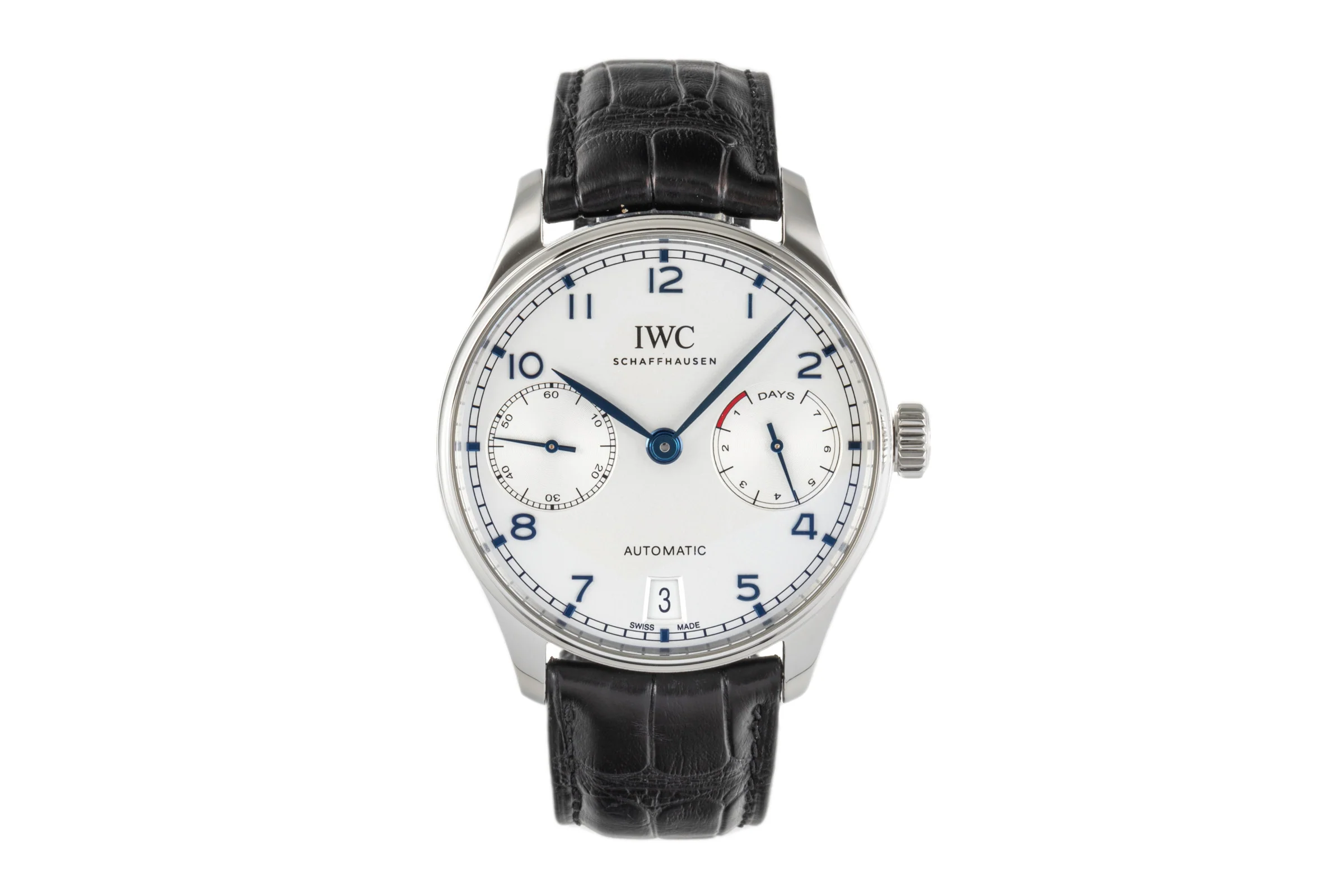 IWC Portugieser steel automatic men's watch IW500705 LP: 12800EUR  [2300558] - Image 4