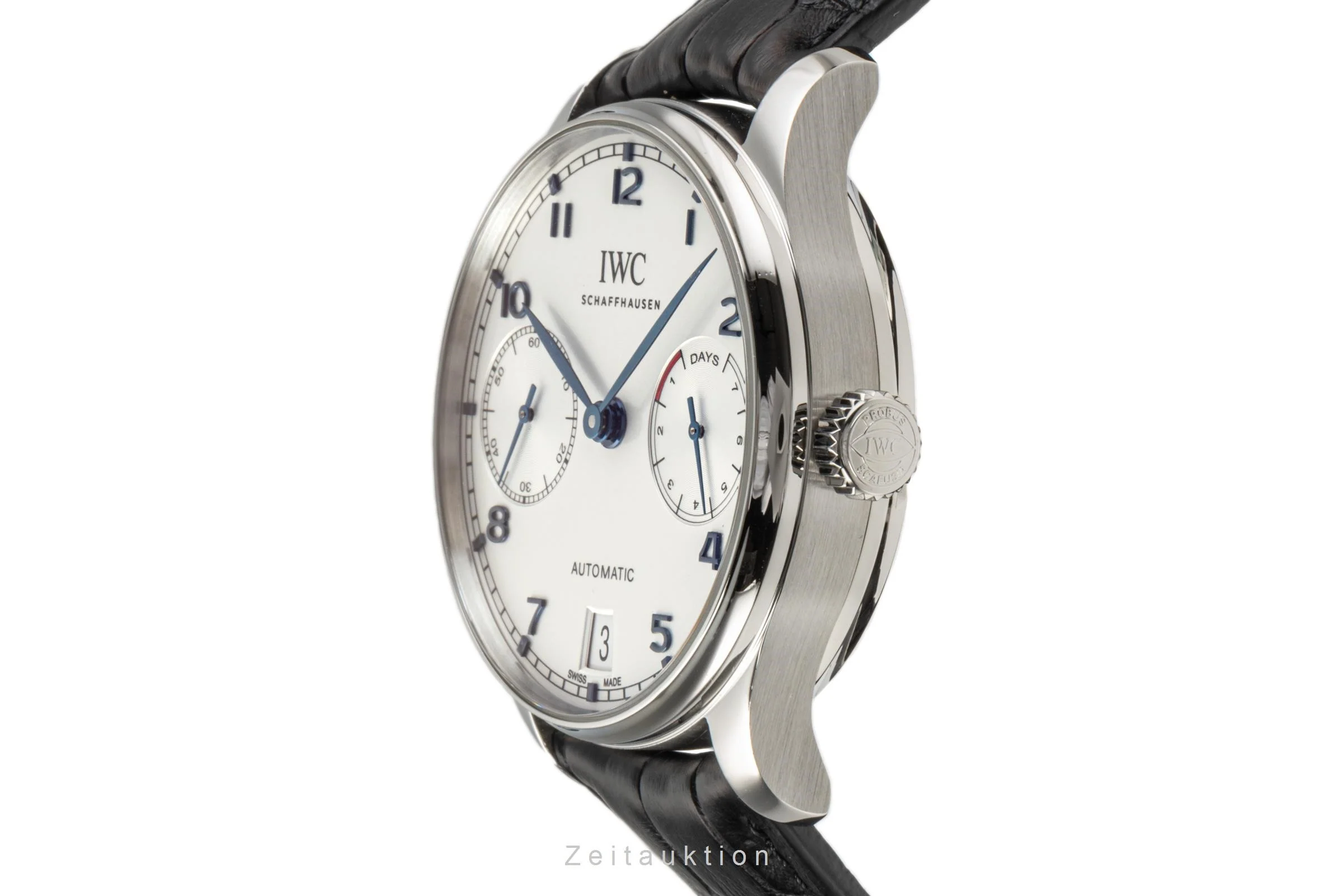 IWC Portugieser steel automatic men's watch IW500705 LP: 12800EUR  [2300558] - Image 6