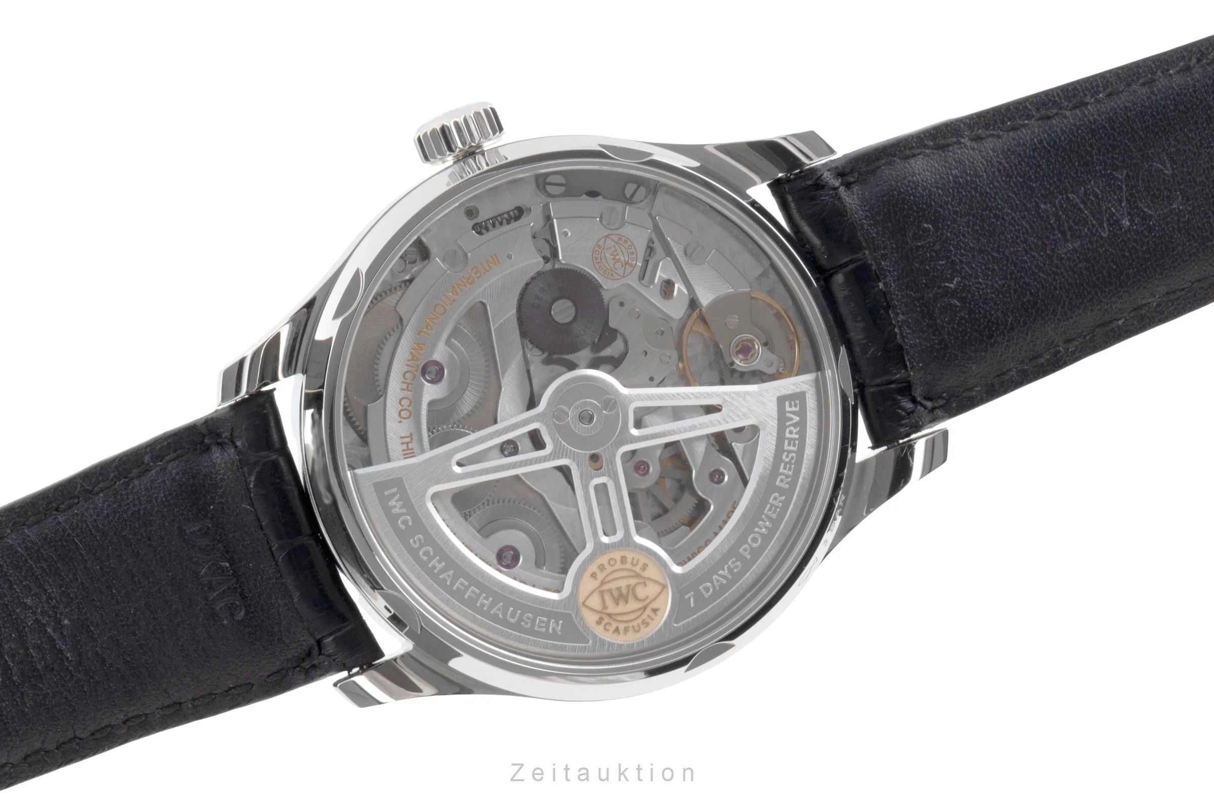 IWC Portugieser steel automatic men's watch IW500705  [2504618] - Image 12