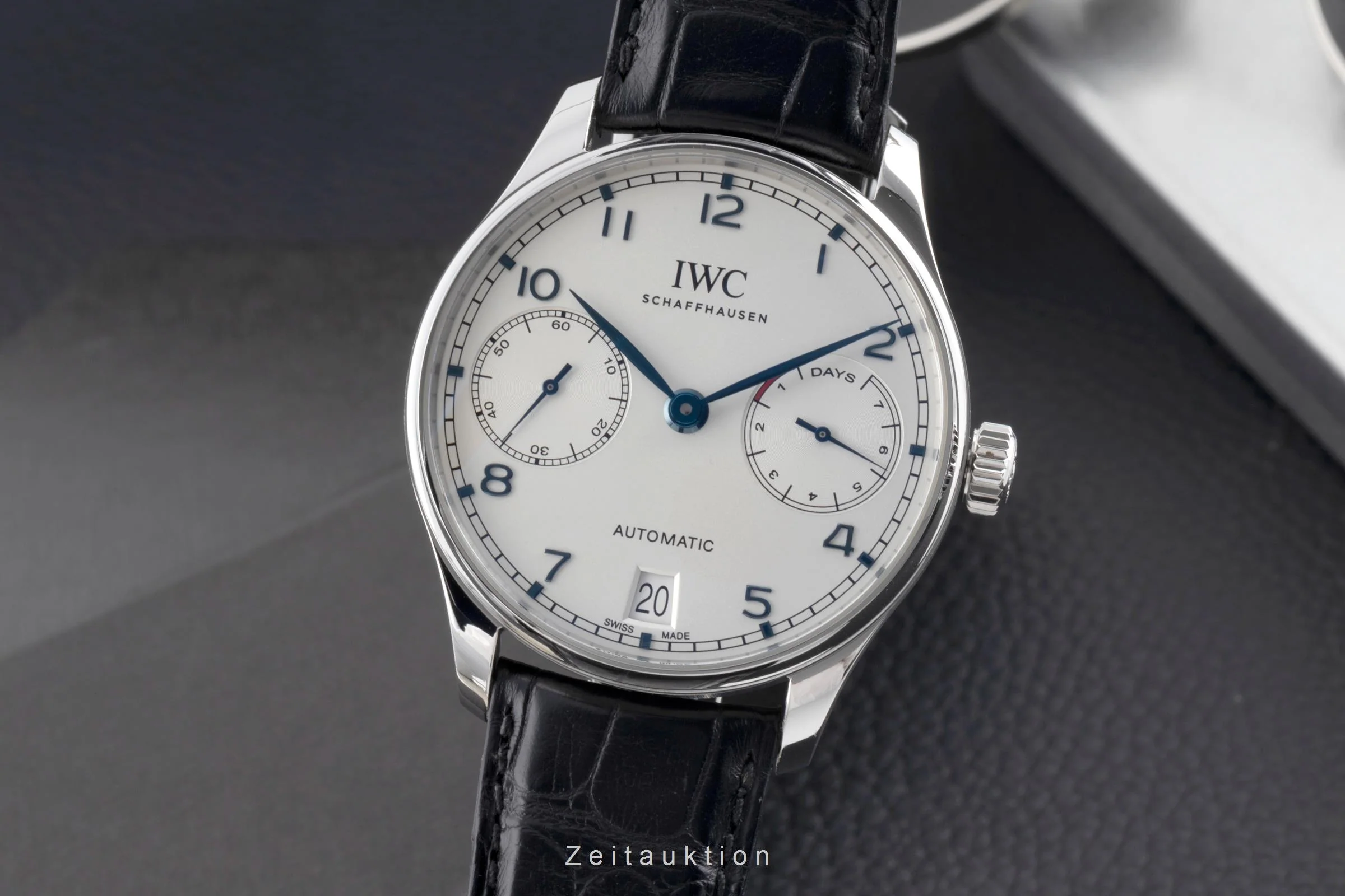 IWC Portugieser steel automatic men's watch IW500705  [2504618] - Image 2