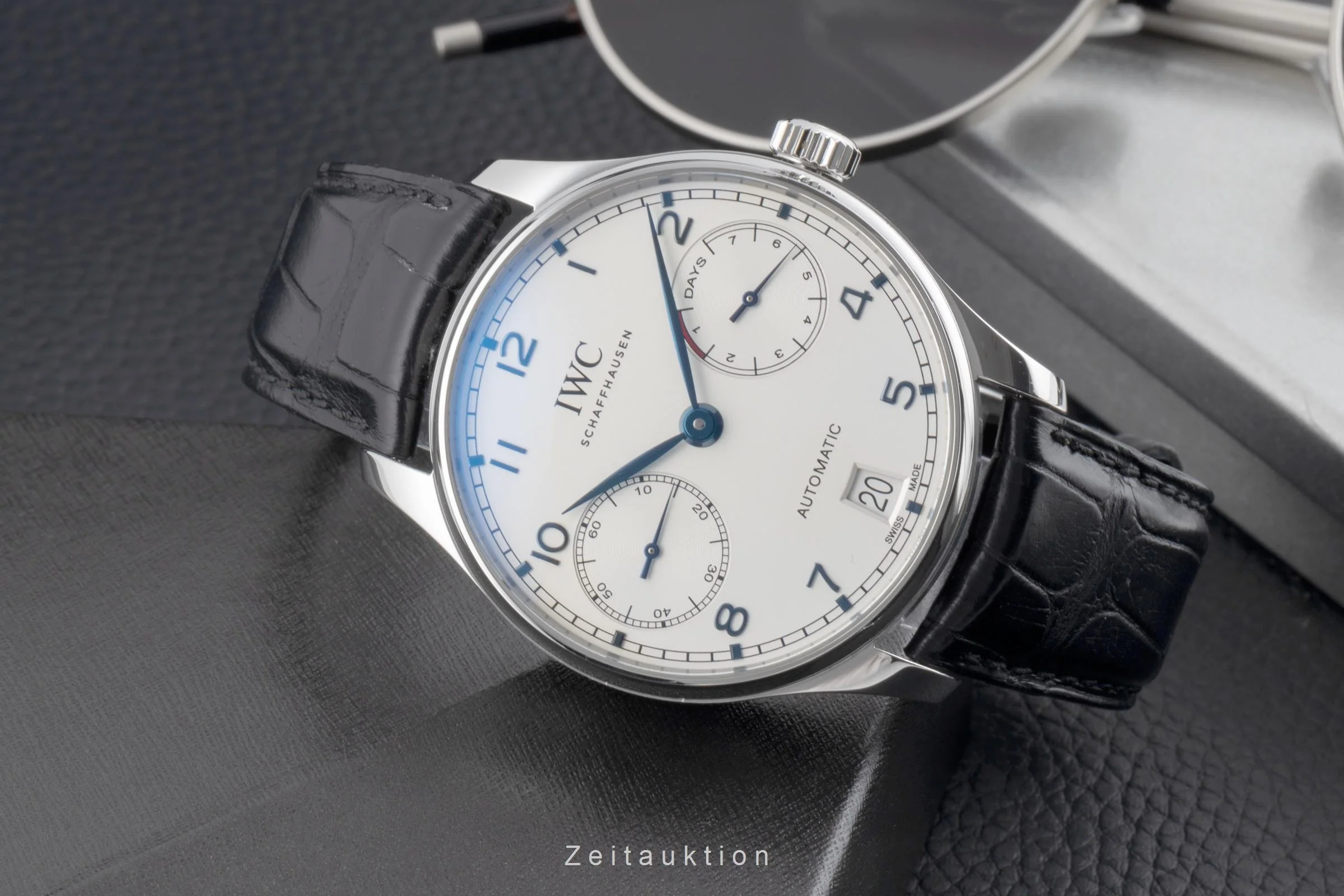 IWC Portugieser steel automatic men's watch IW500705  [2504618] - Image 3