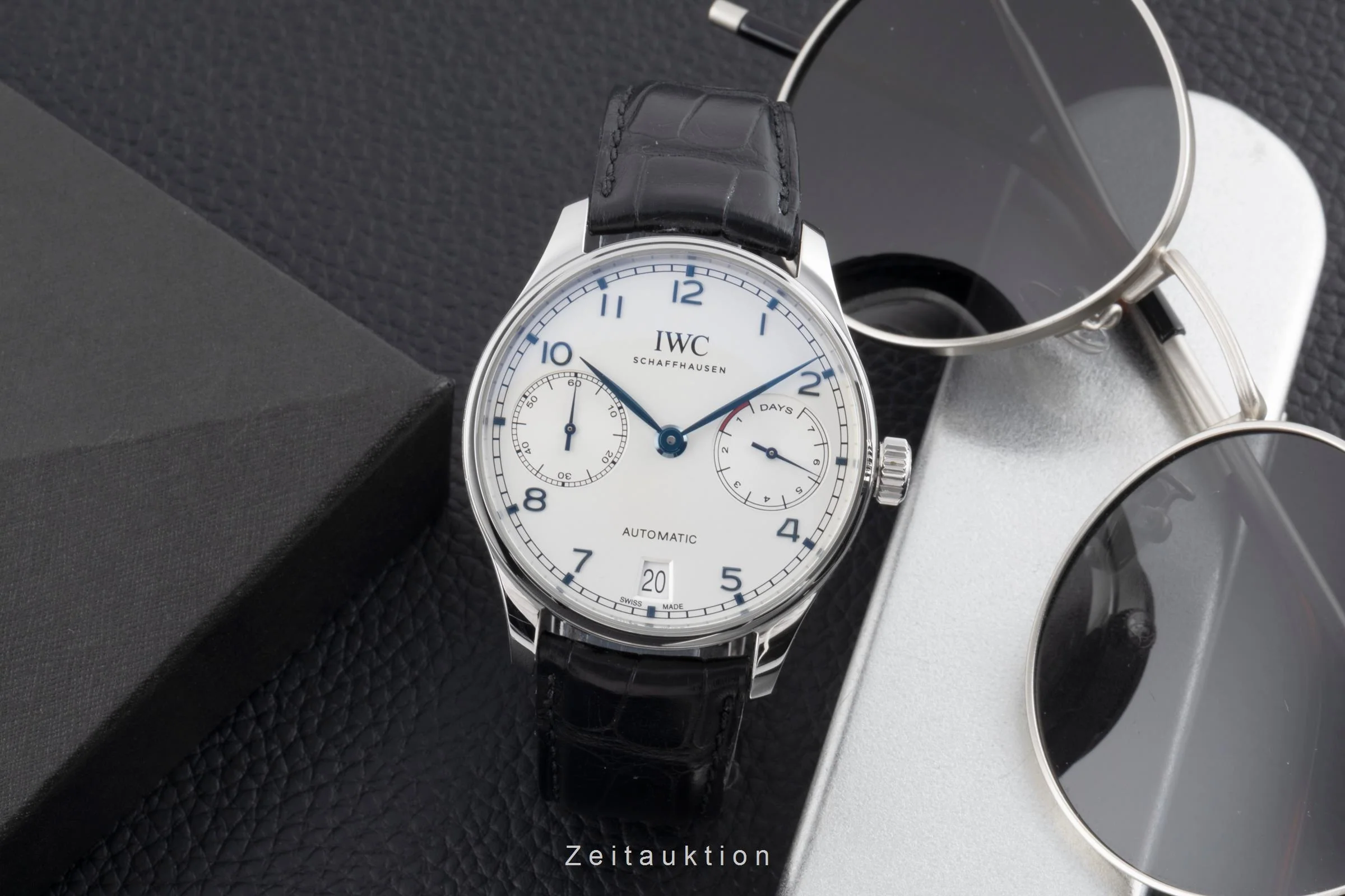 IWC Portugieser steel automatic men's watch IW500705  [2504618] - Image 4
