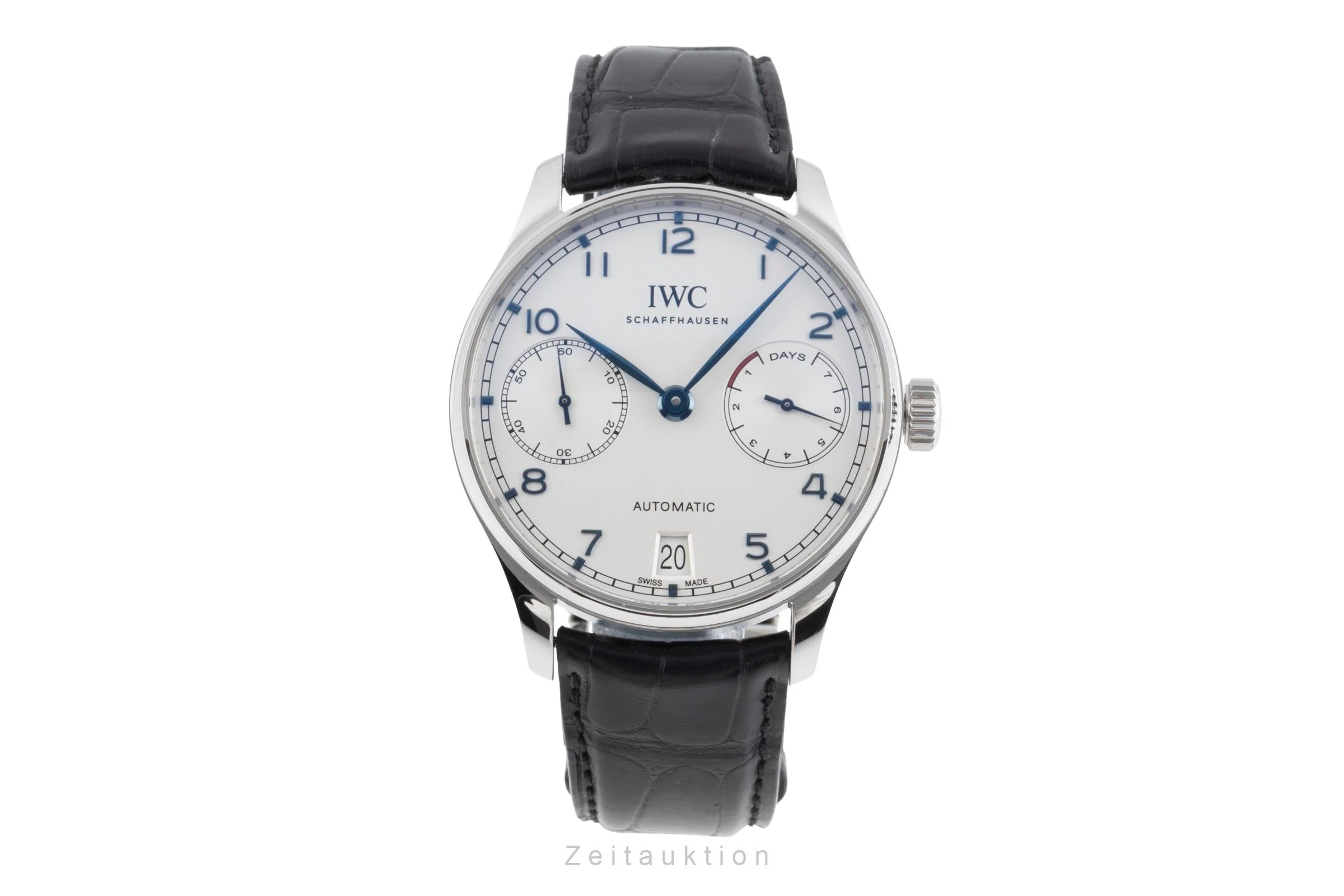 IWC Portugieser steel automatic men's watch IW500705  [2504618] - Image 5