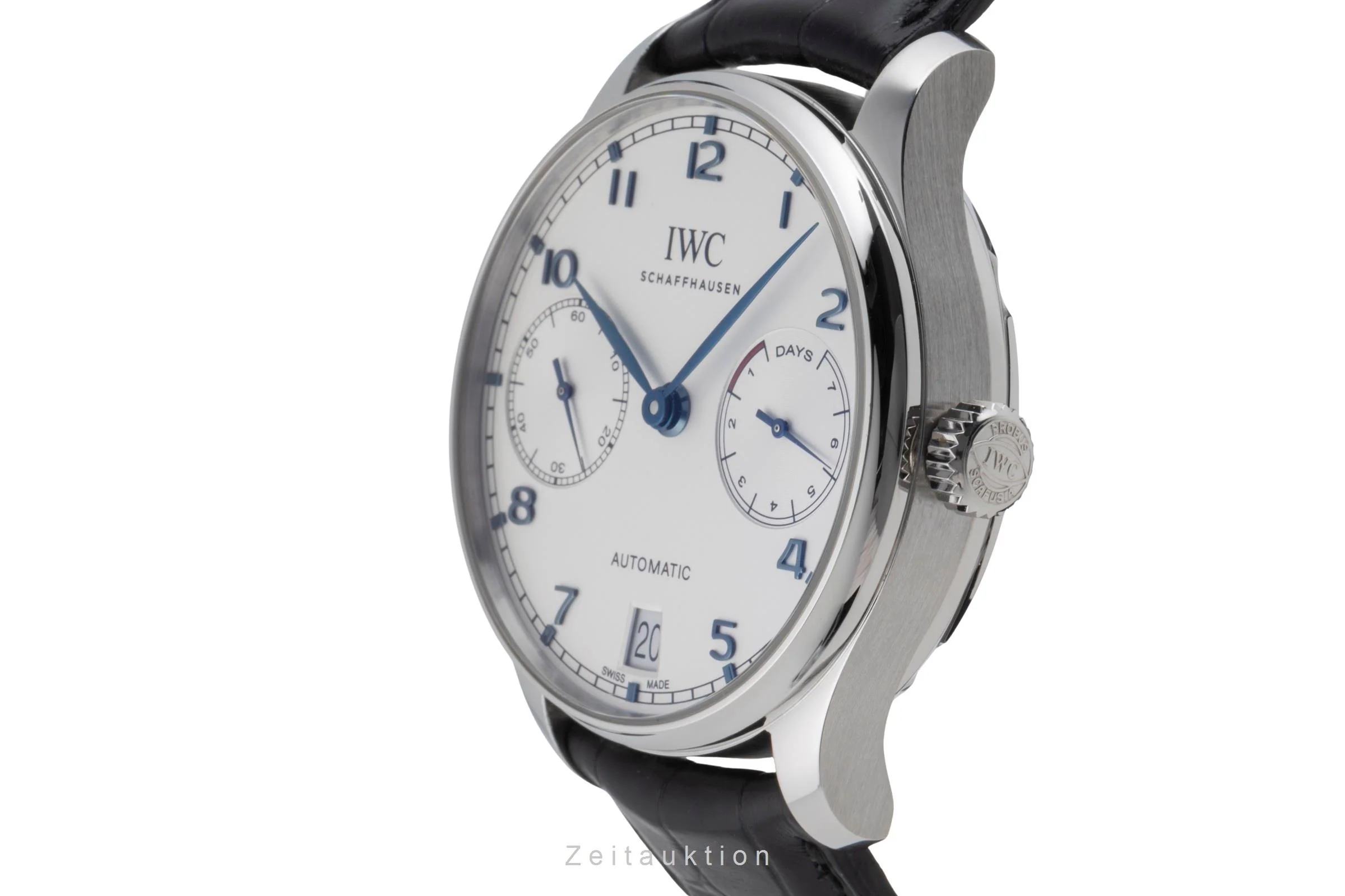 IWC Portugieser steel automatic men's watch IW500705  [2504618] - Image 7