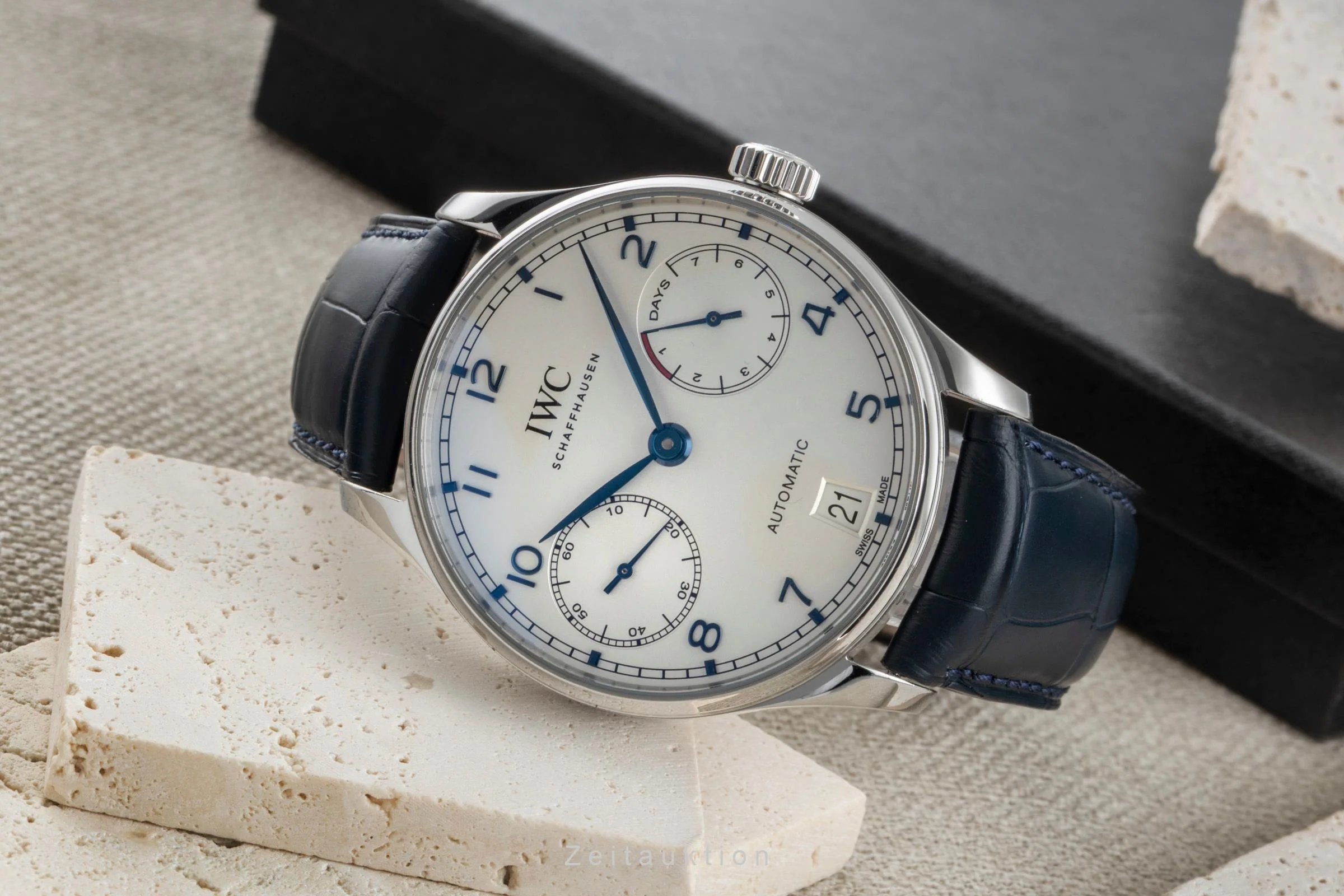 IWC Portugieser steel automatic men's watch IW500705 LP: 14000EUR  [2506730] - Image 3