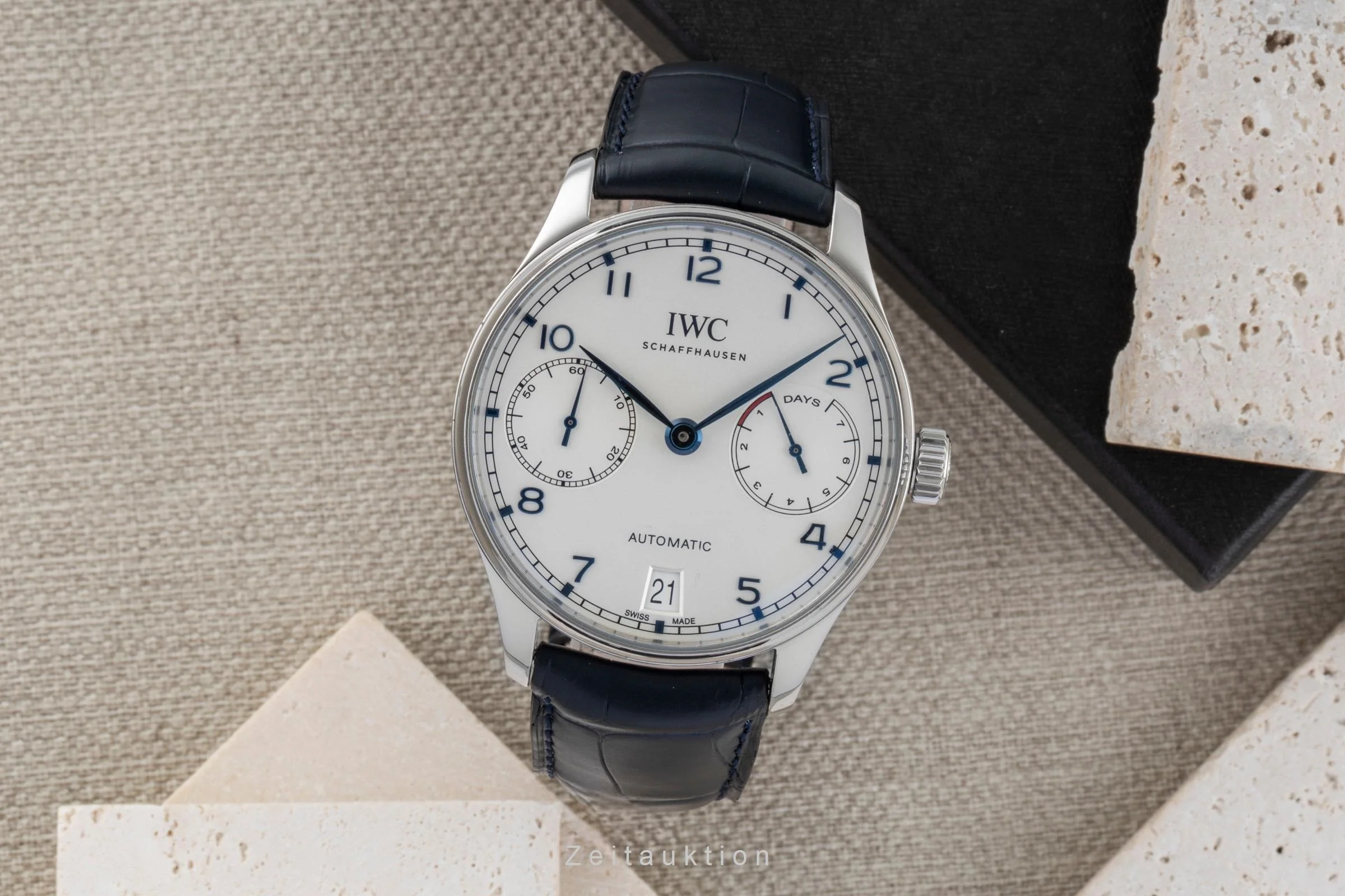 IWC Portugieser steel automatic men's watch IW500705 LP: 14000EUR  [2506730] - Image 4