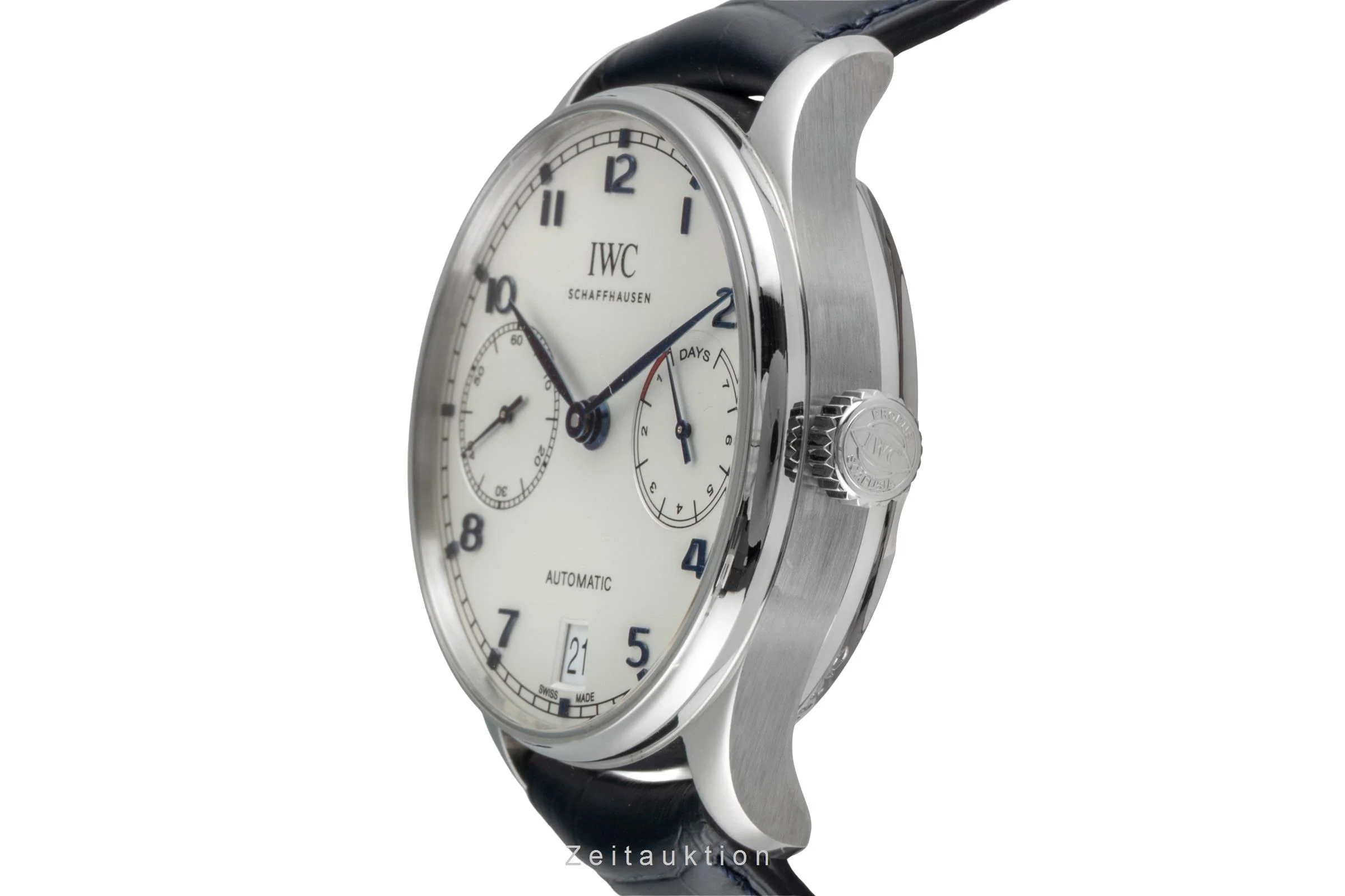 IWC Portugieser steel automatic men's watch IW500705 LP: 14000EUR  [2506730] - Image 7