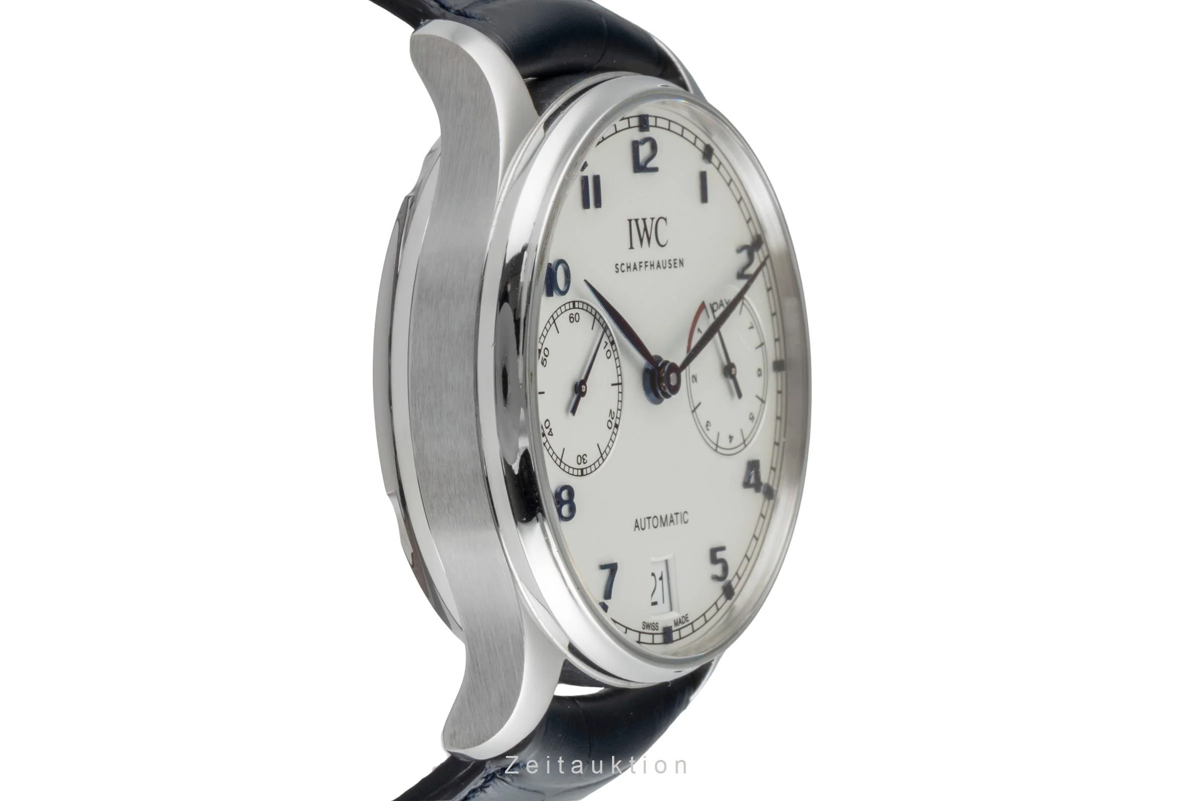 IWC Portugieser steel automatic men's watch IW500705 LP: 14000EUR  [2506730] - Image 8