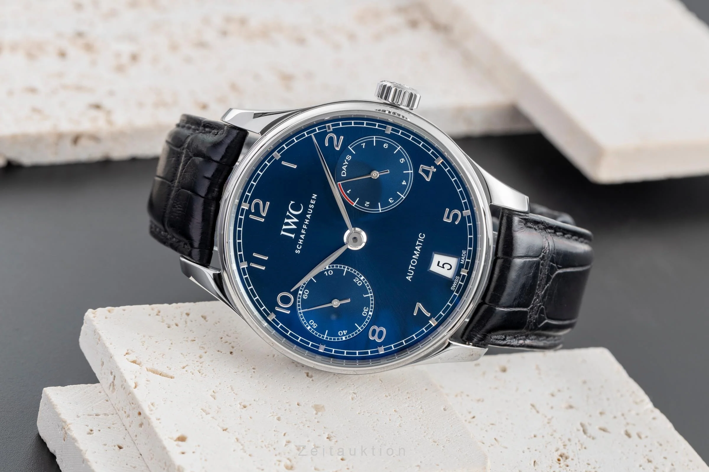 IWC Portugieser steel automatic men's watch IW500710  [2504865] - Image 3