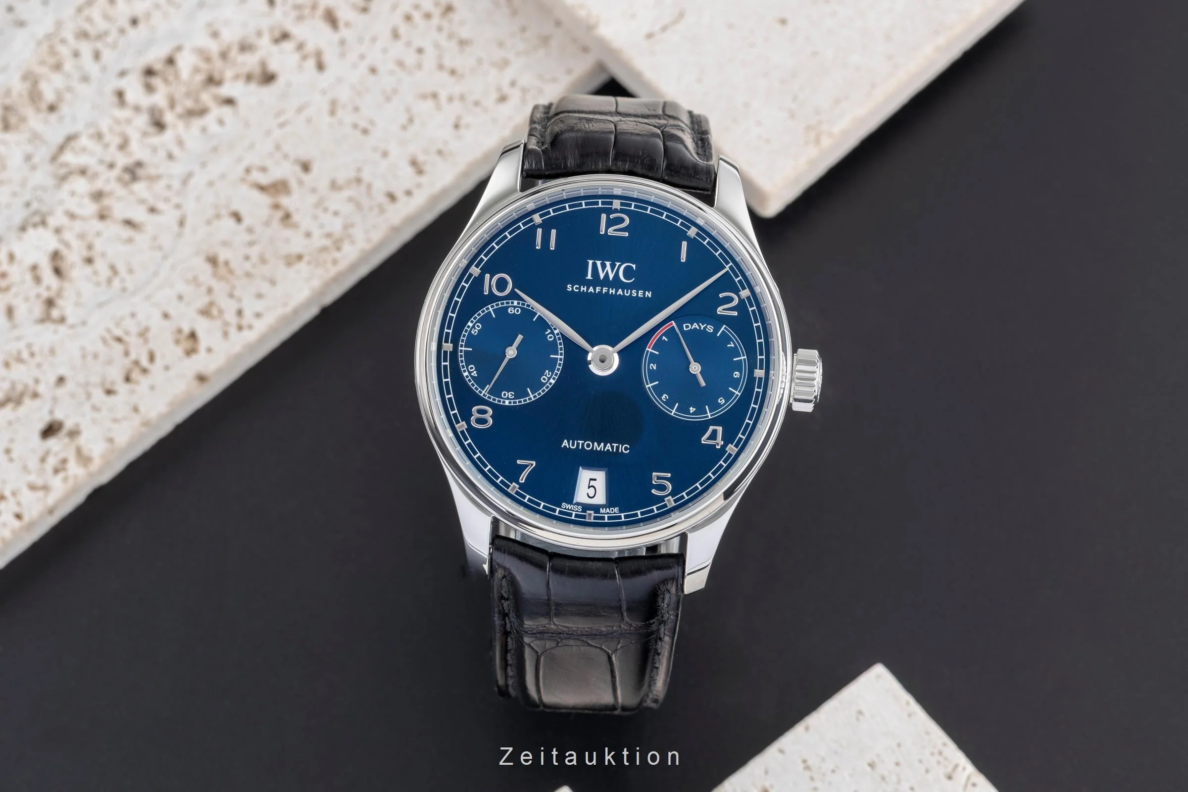 IWC Portugieser steel automatic men's watch IW500710  [2504865] - Image 4