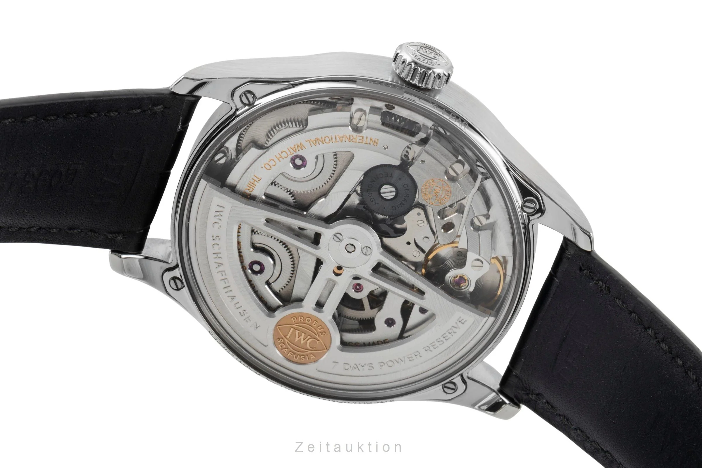 IWC Portugieser steel automatic men's watch IW501705 LP: 14000EUR  [2600788] - Image 13