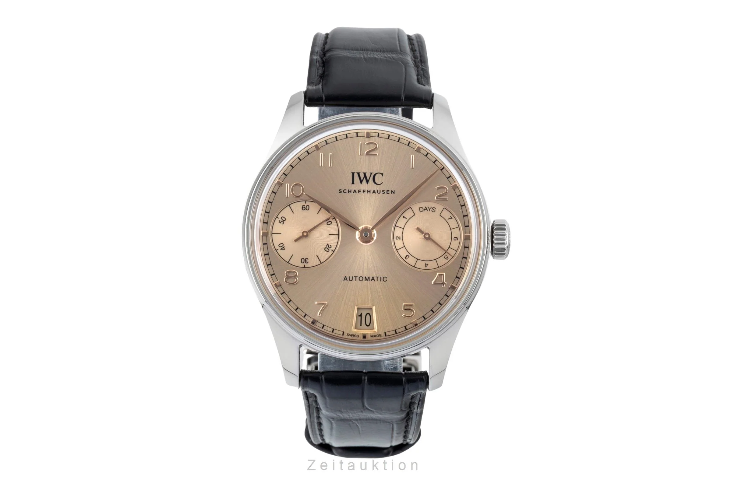 IWC Portugieser steel automatic men's watch IW501705 LP: 14000EUR  [2600788] - Image 5