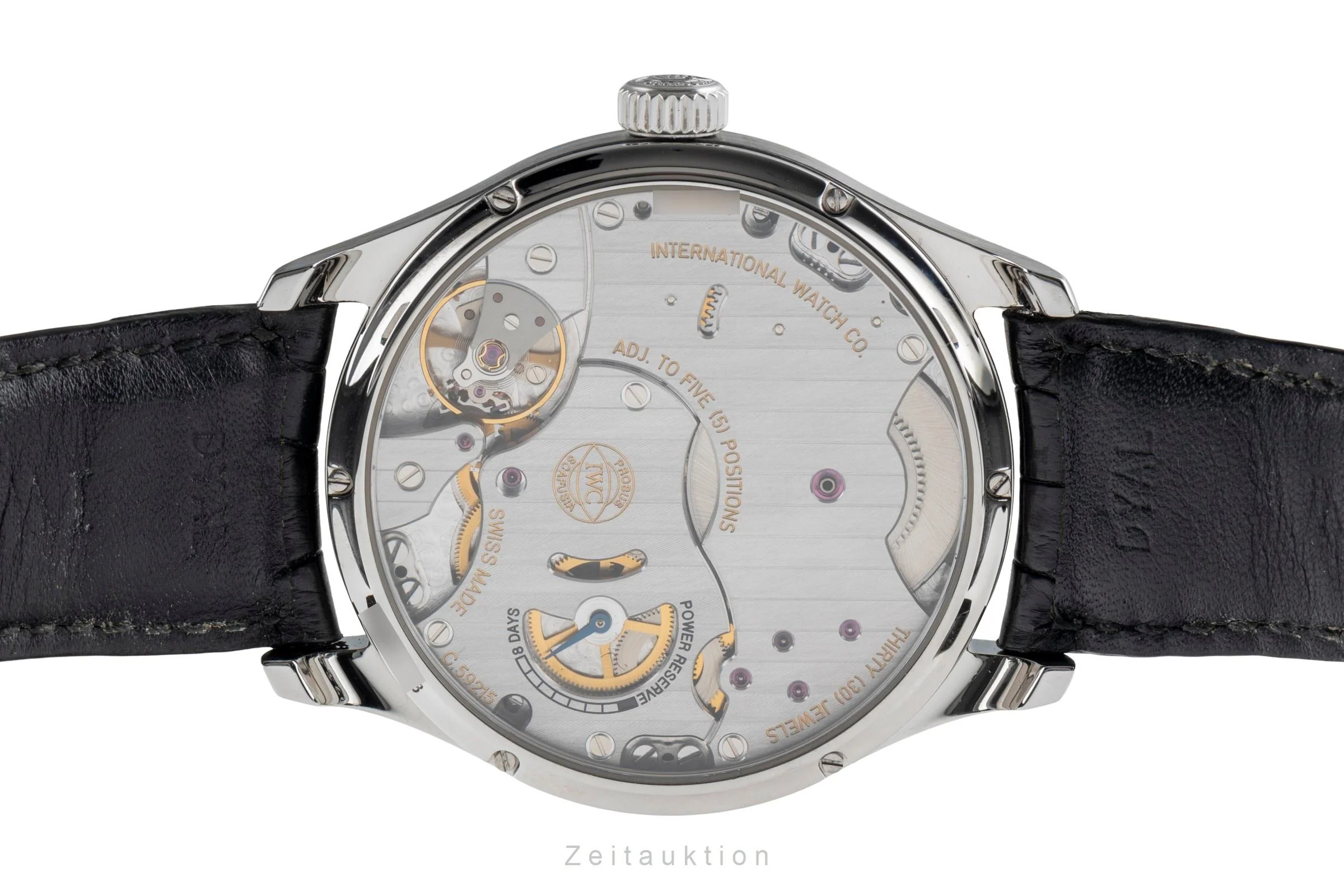 IWC Portugieser steel manual winding men's watch IW510202  [2504055] - Image 11