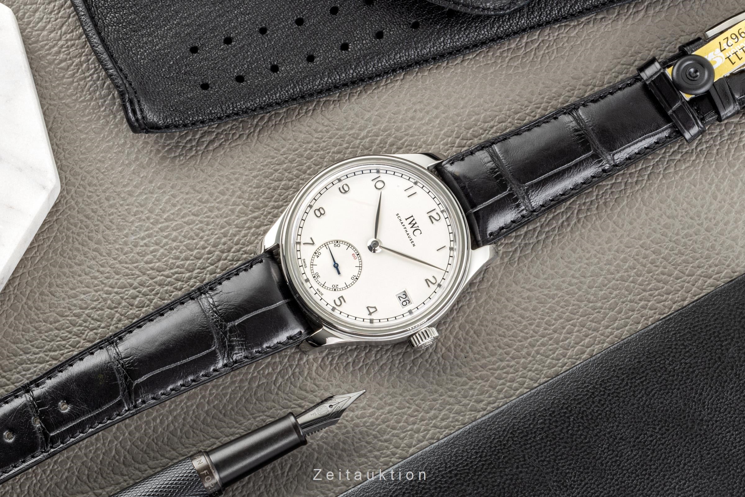 IWC Portugieser steel manual winding men's watch IW510203  [2207518] - Image 2