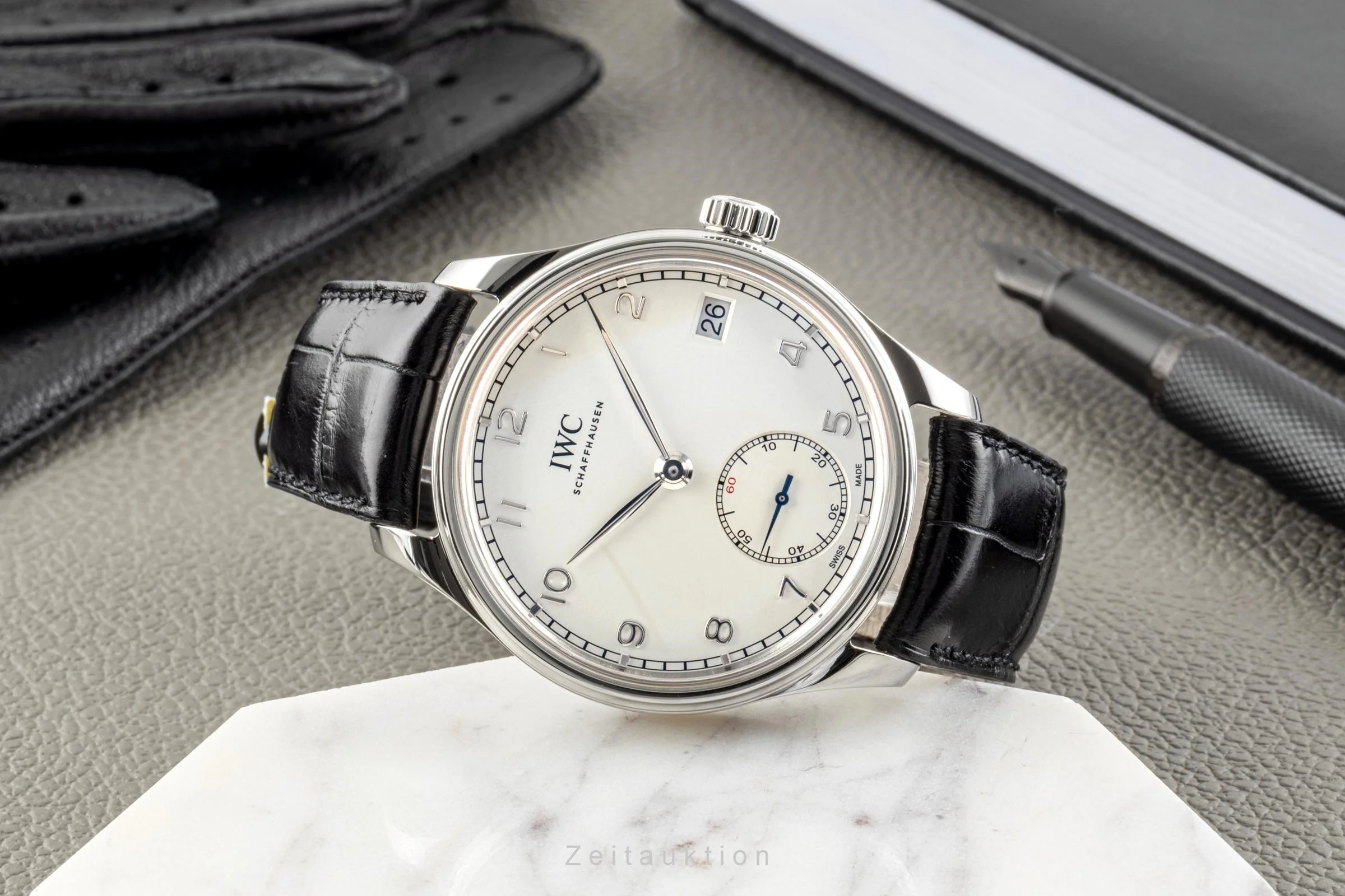 IWC Portugieser steel manual winding men's watch IW510203  [2207518] - Image 3