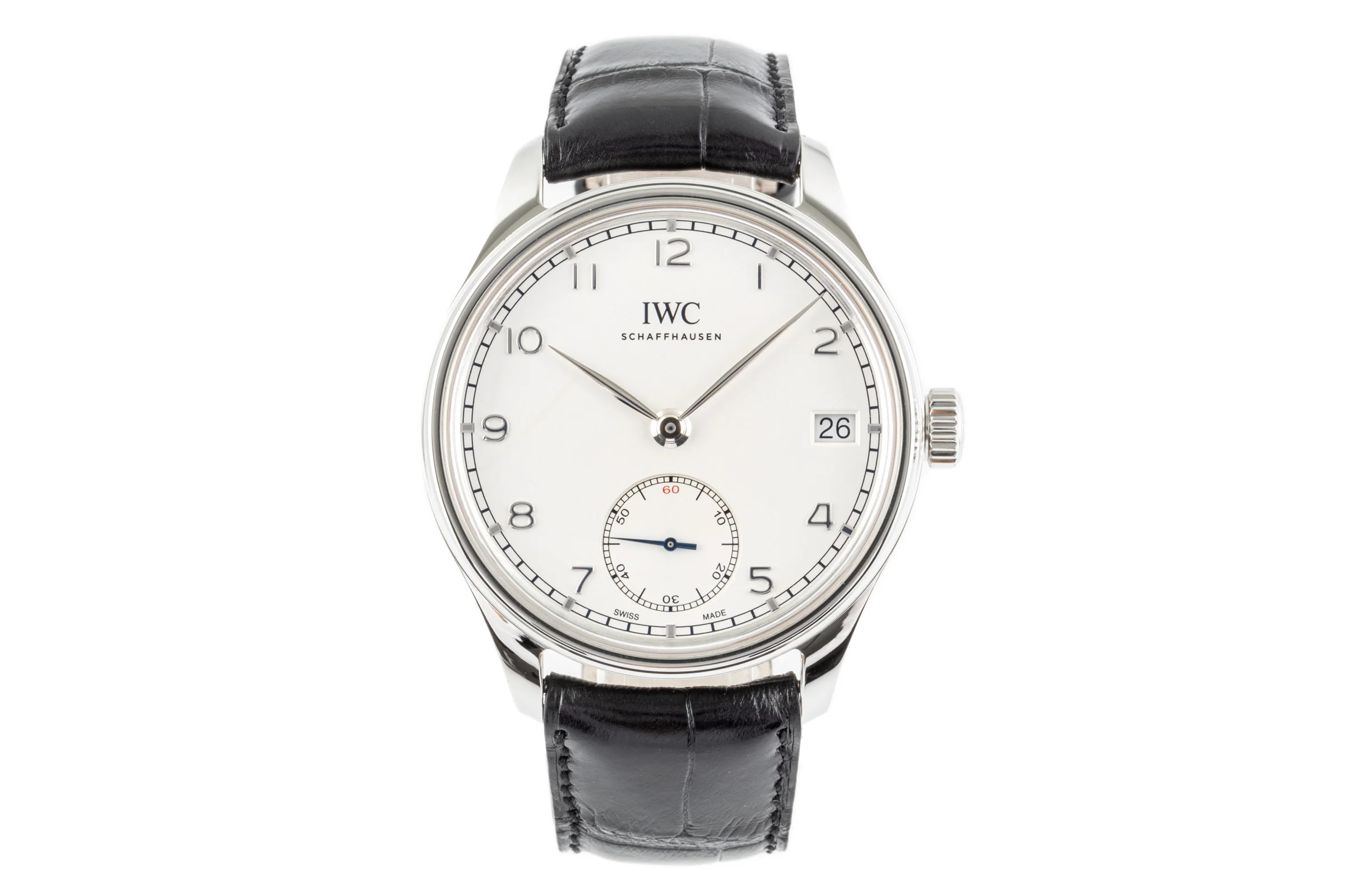 IWC Portugieser steel manual winding men's watch IW510203  [2207518] - Image 4